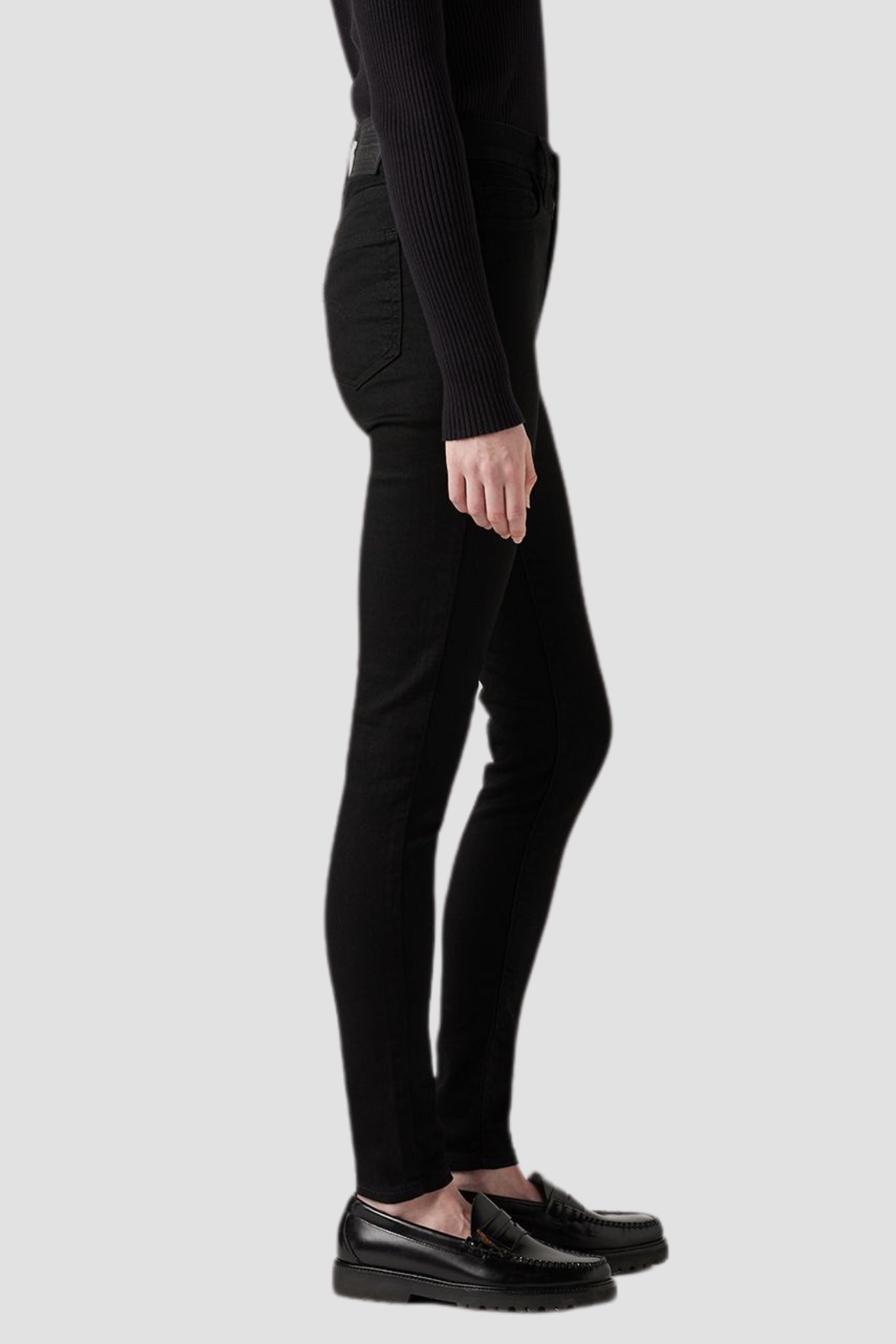 Женские черные джинсы 720® High Rise Super Skinny 4