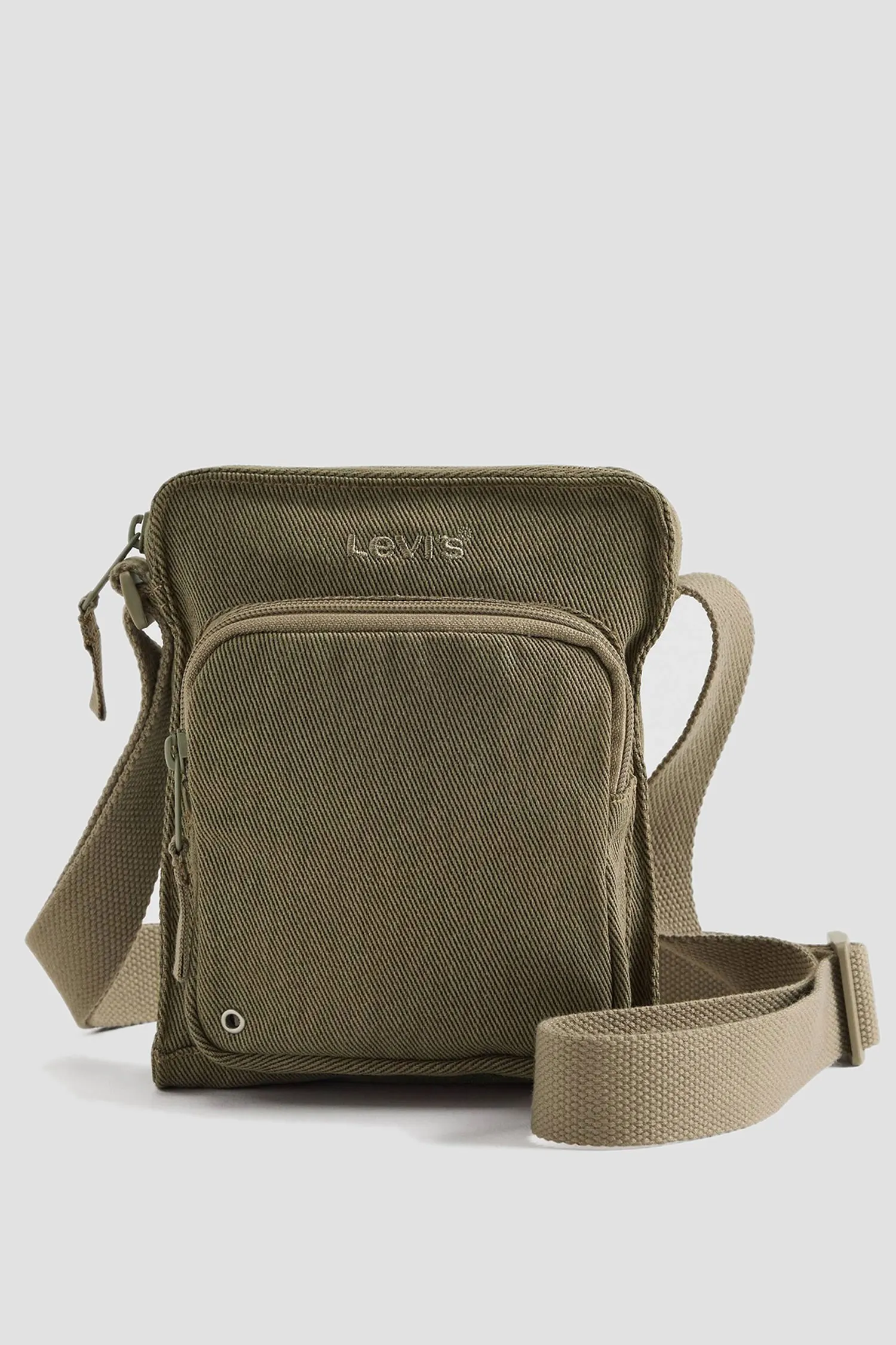 Мужская оливковая сумка 1