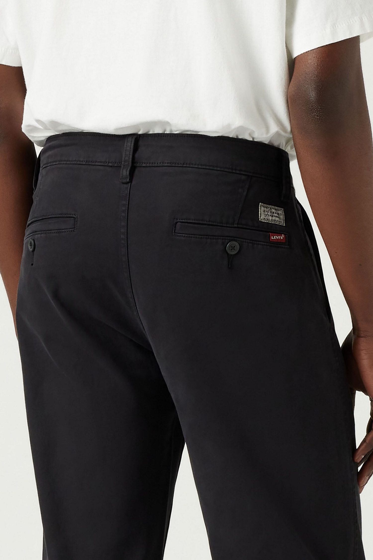 Мужские черные чиносы 5