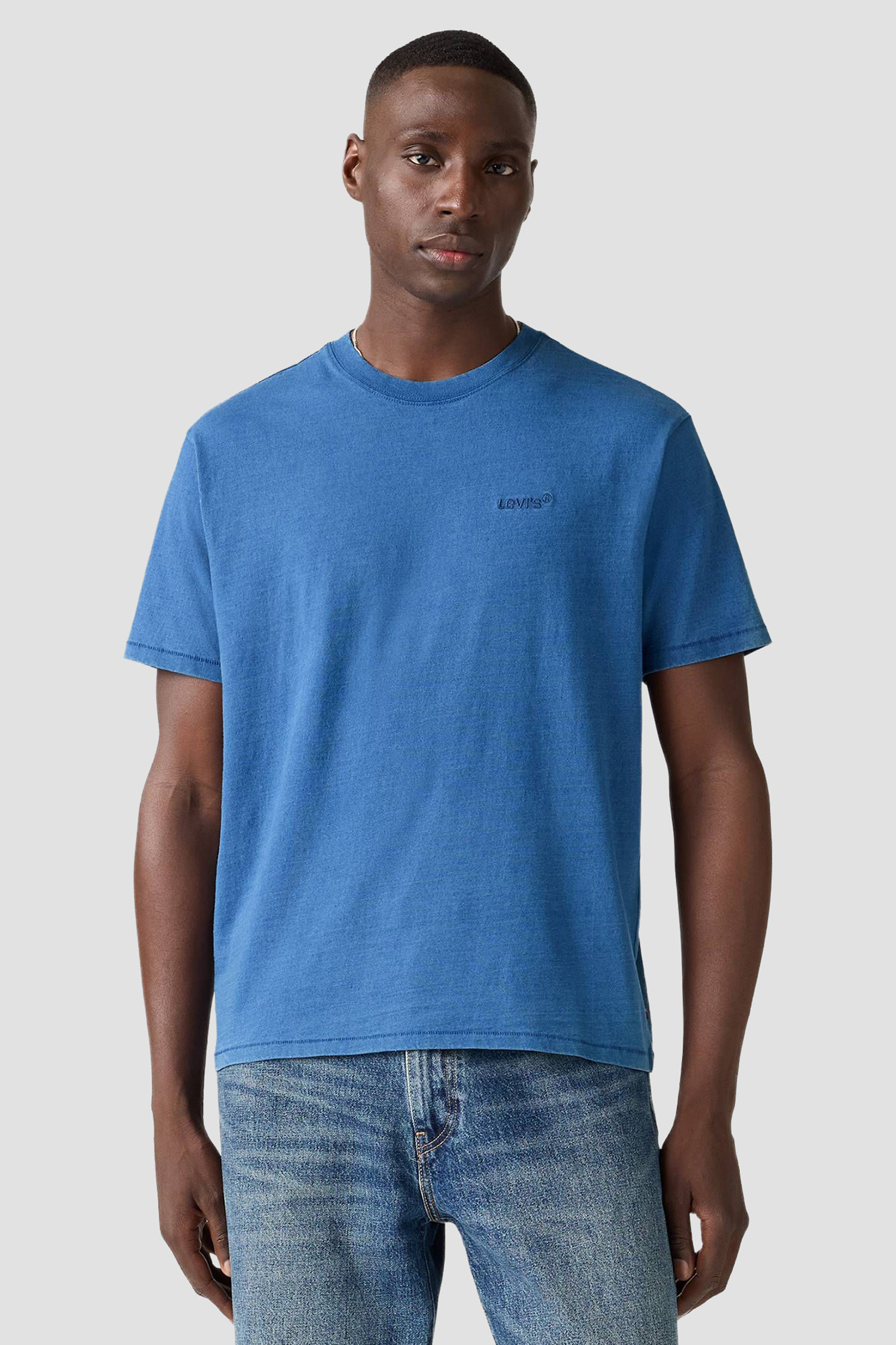 Мужская синяя футболка 1