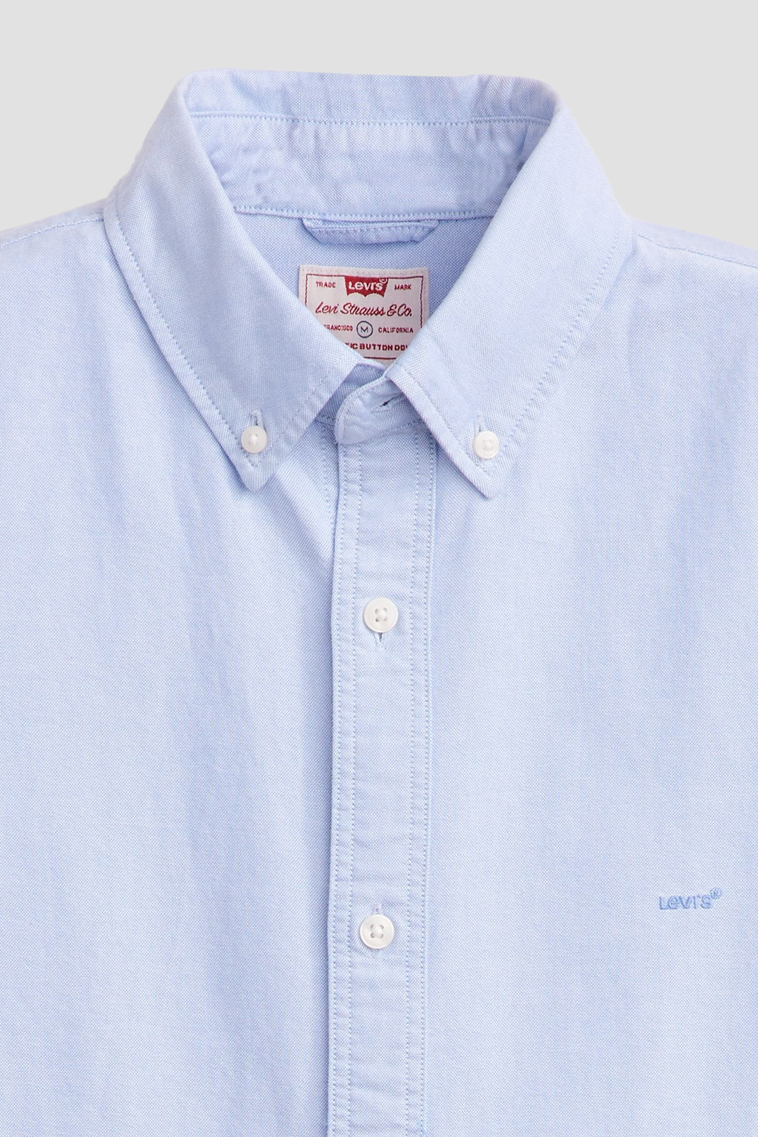 Мужская голубая рубашка 6