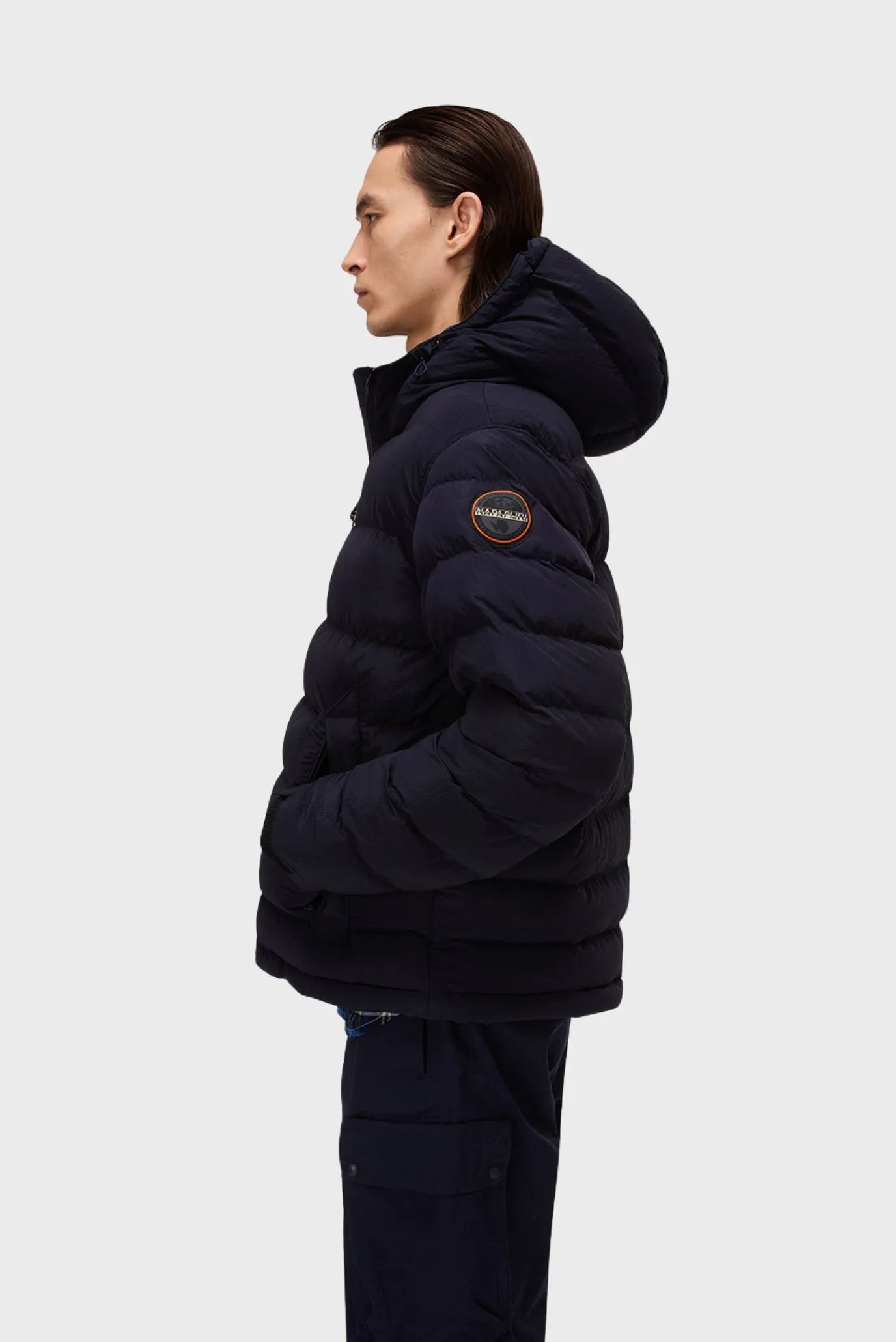 Мужская синяя куртка 4