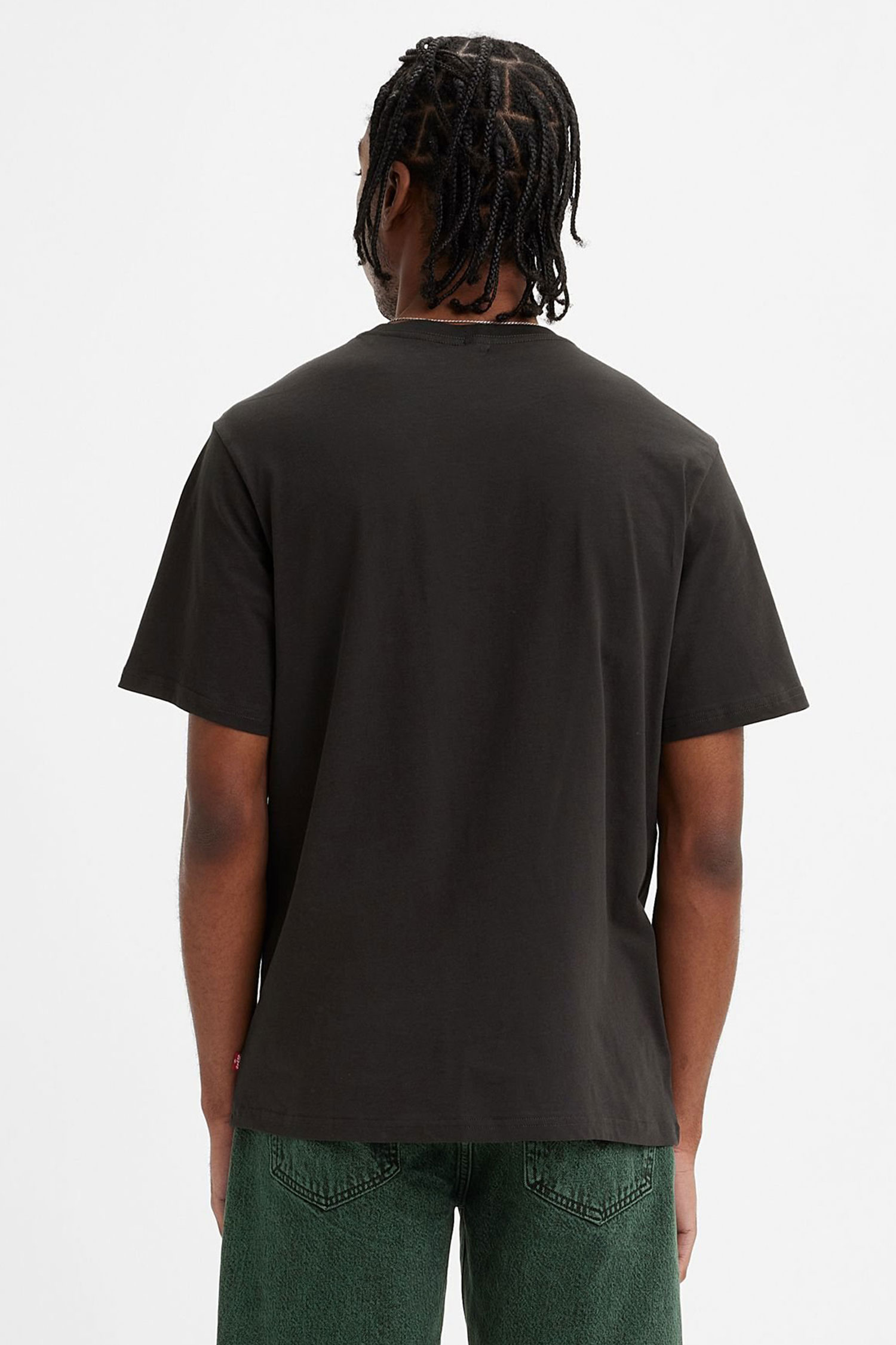 Мужская черная футболка 2