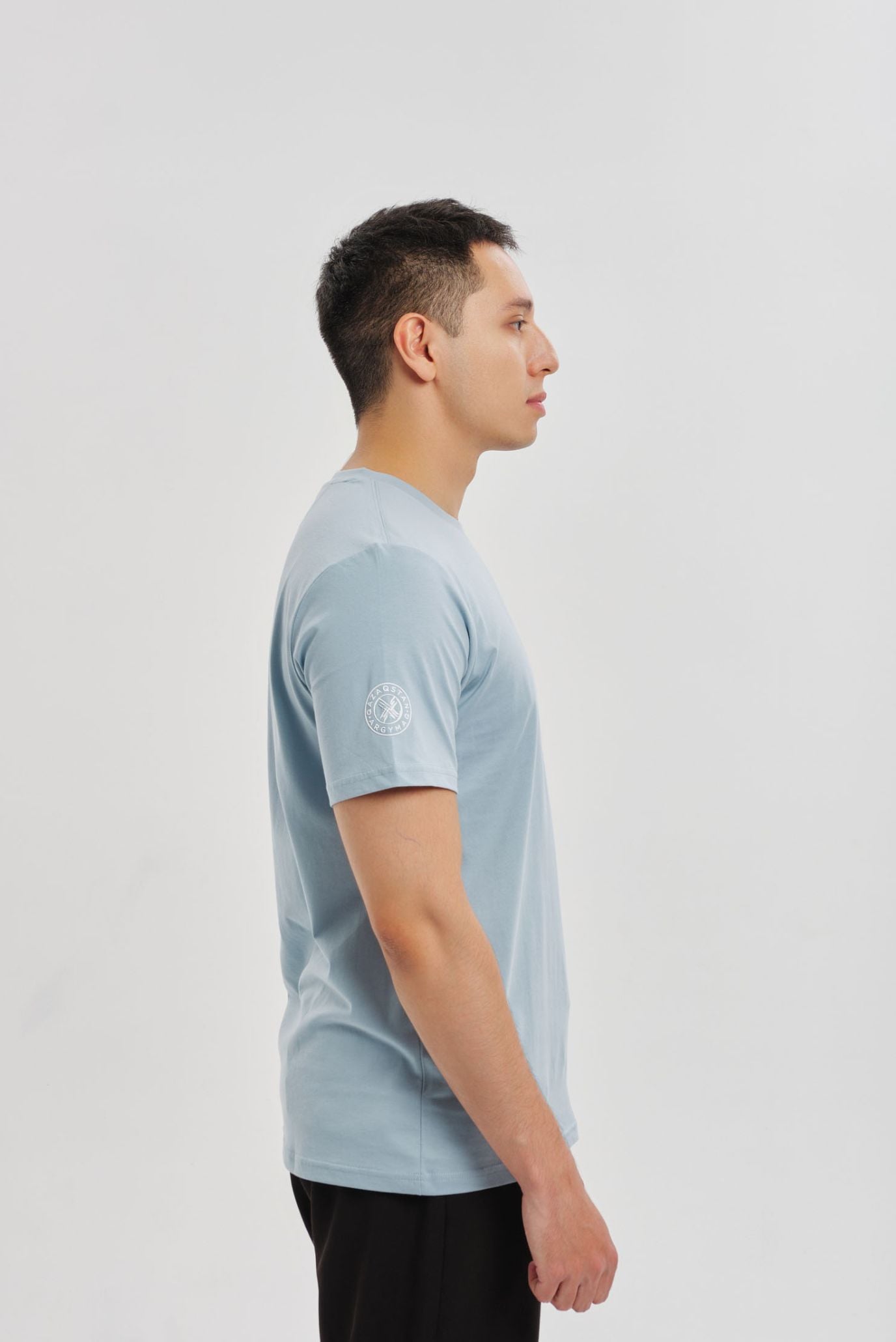 Голубая футболка SHANYRAQ (Унисекс) 4