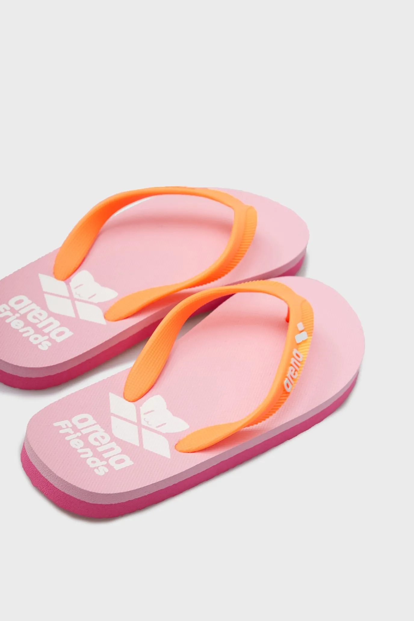 Детские оранжевые вьетнамки 5