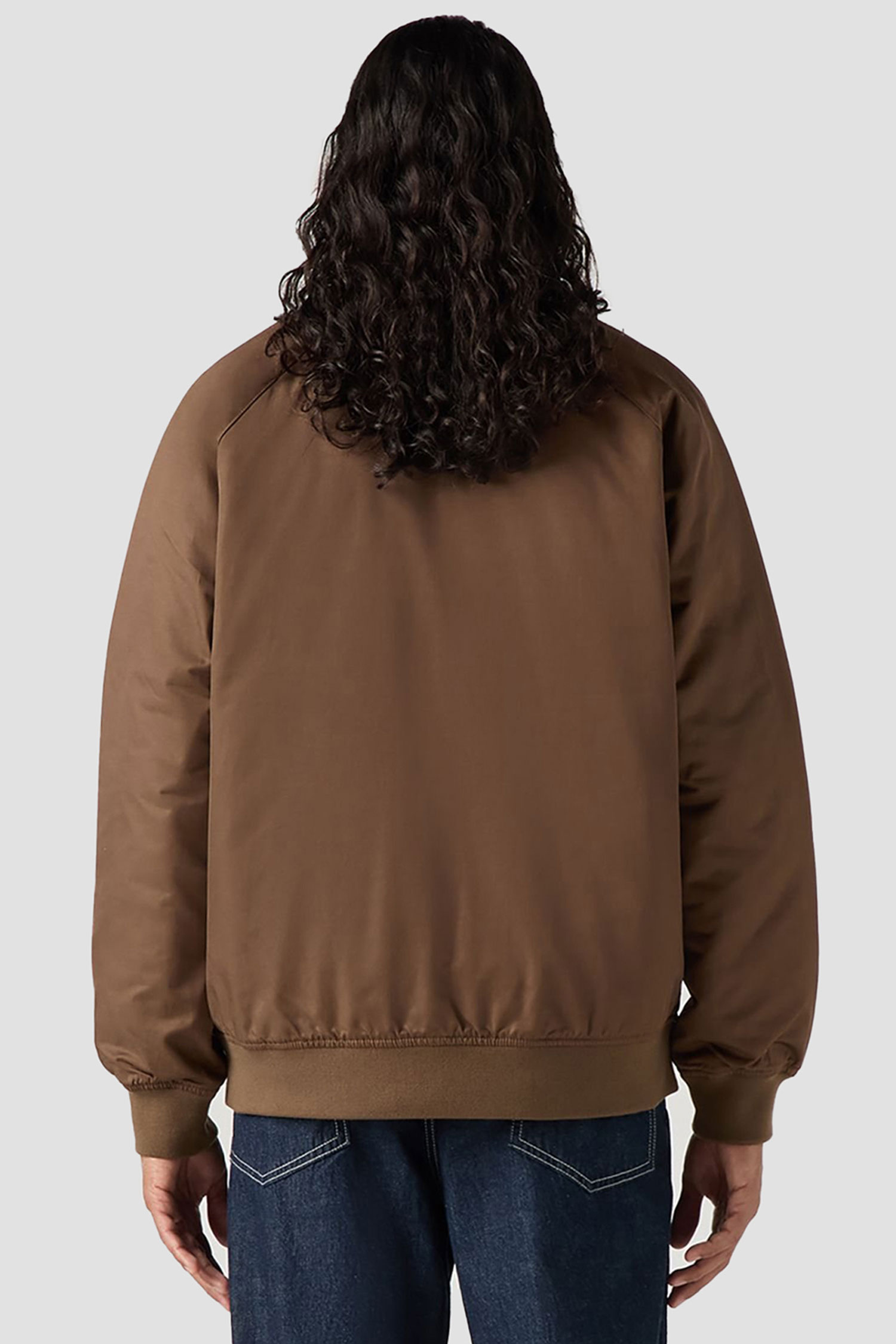 Мужской коричневый бомбер 2