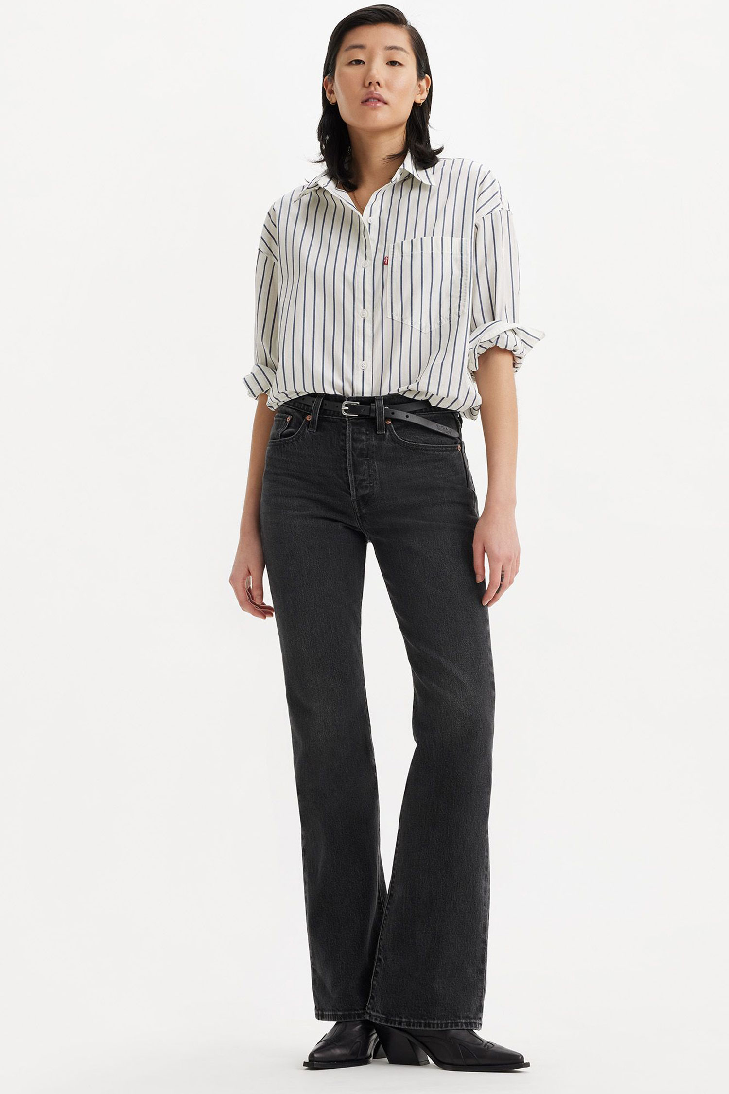 Женские черные джинсы Wedgie Bootcut 7