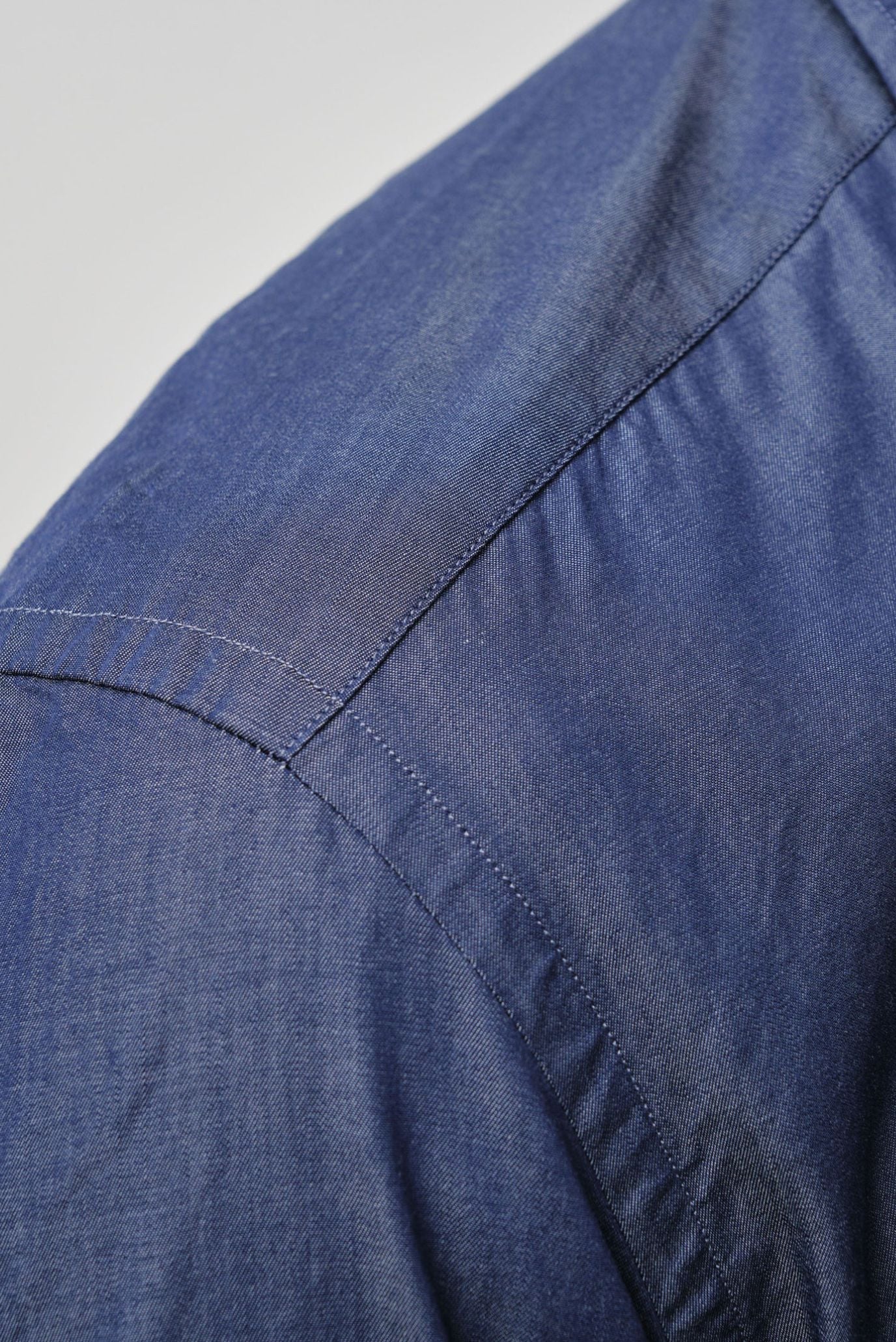 Мужская темно-синяя рубашка 6