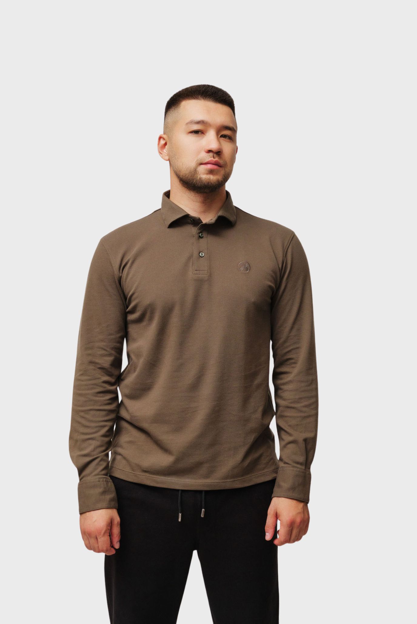 Мужское хаки поло 2