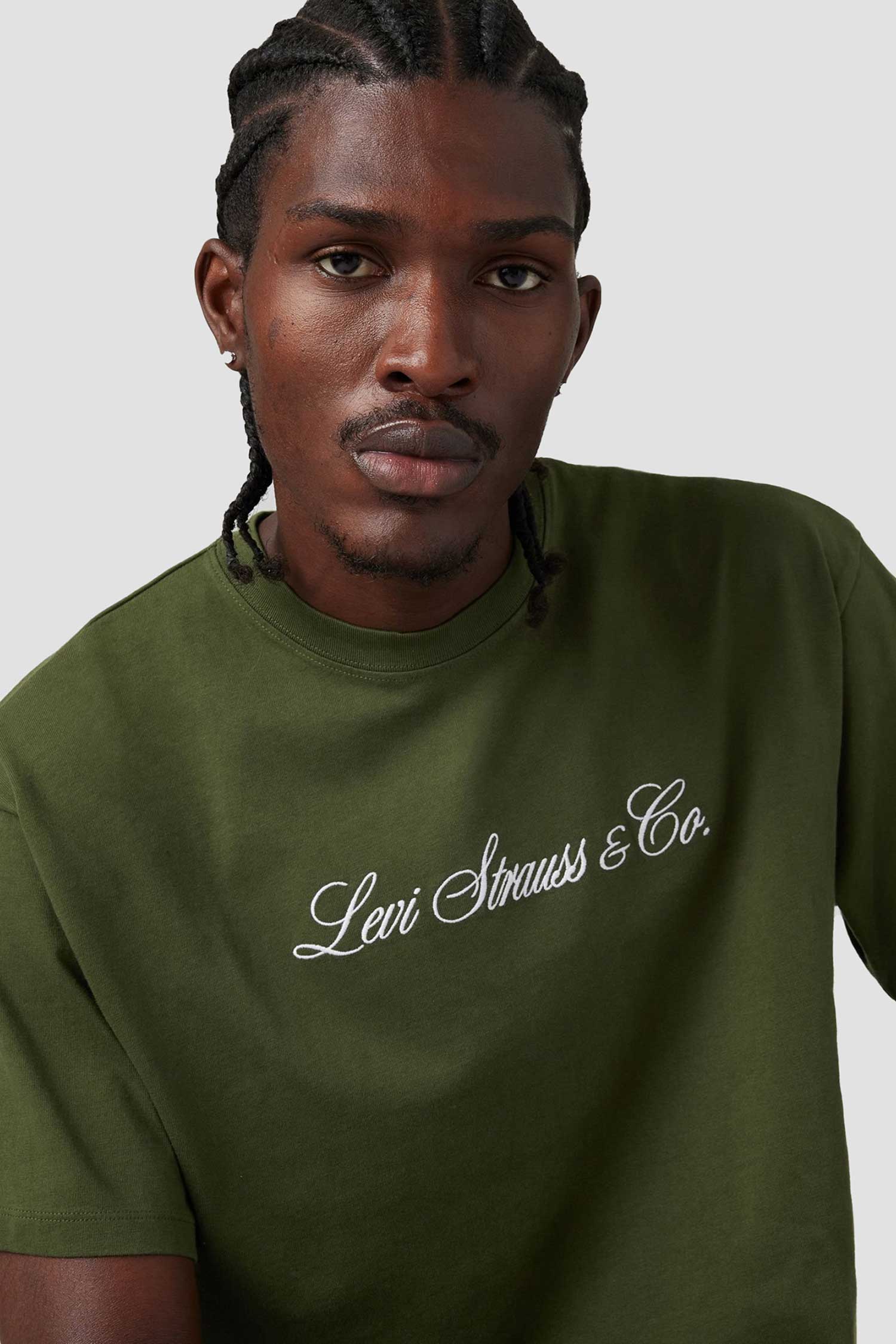 Мужская зеленая футболка 5