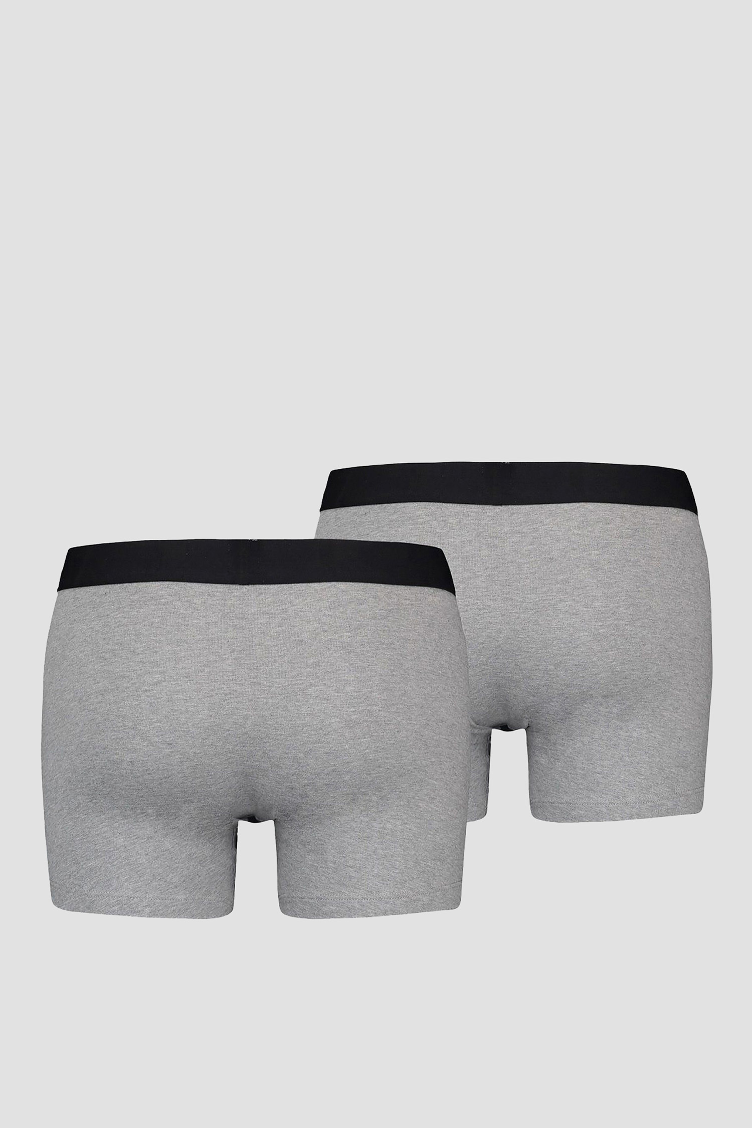 Мужские серые боксеры (2 шт) 2