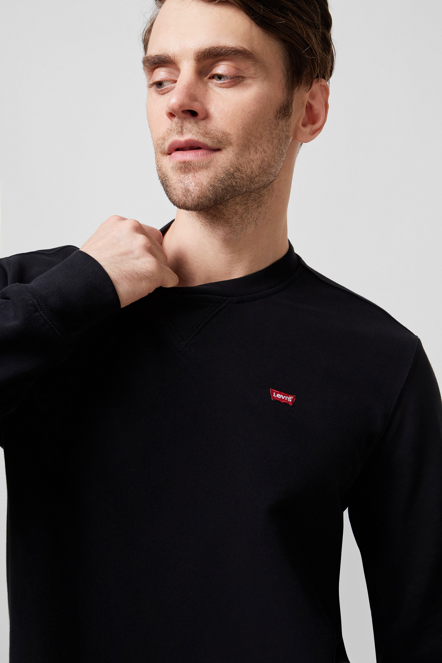 Мужской черный свитшот 5