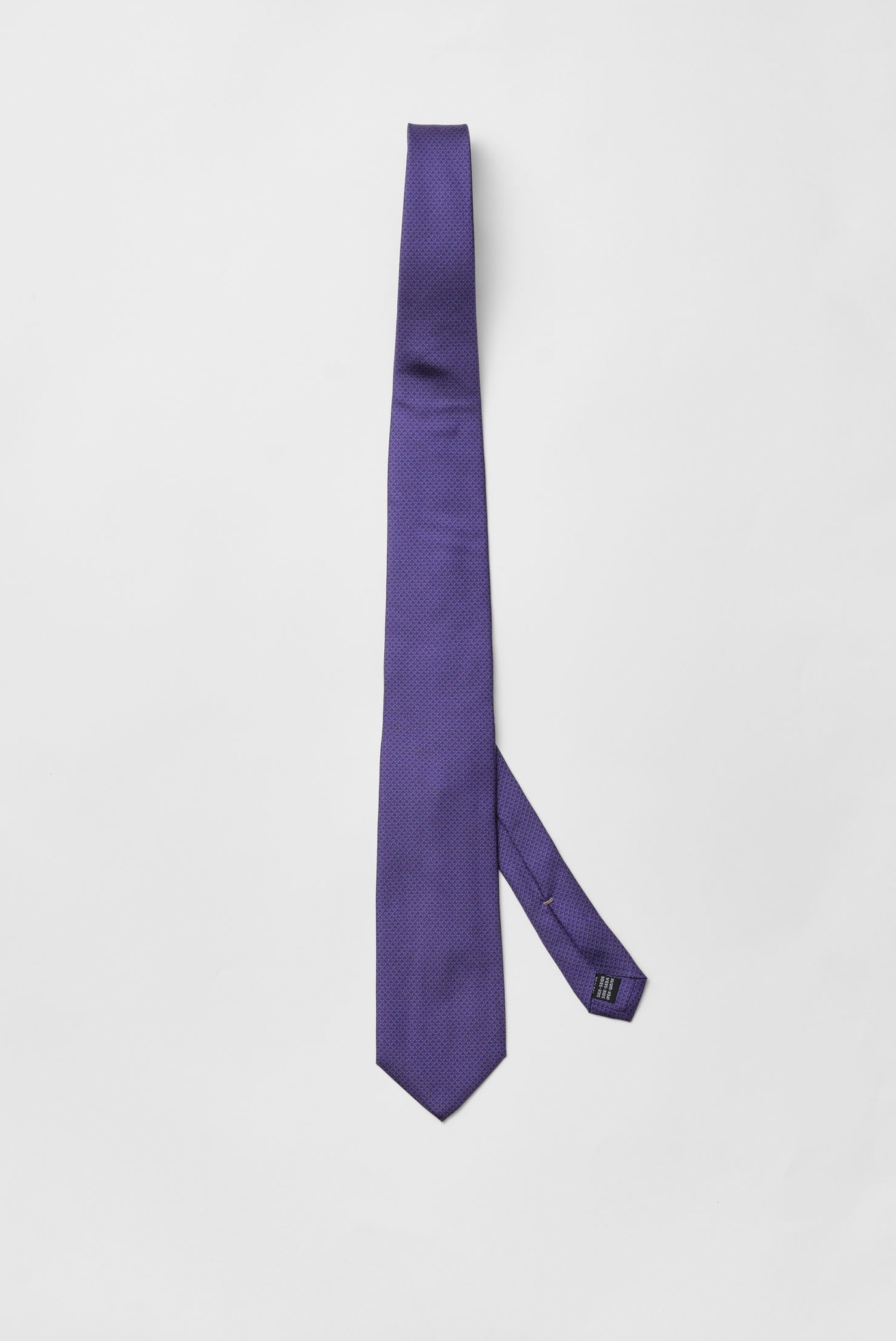 Мужской фиолетовый шелковый галстук 1