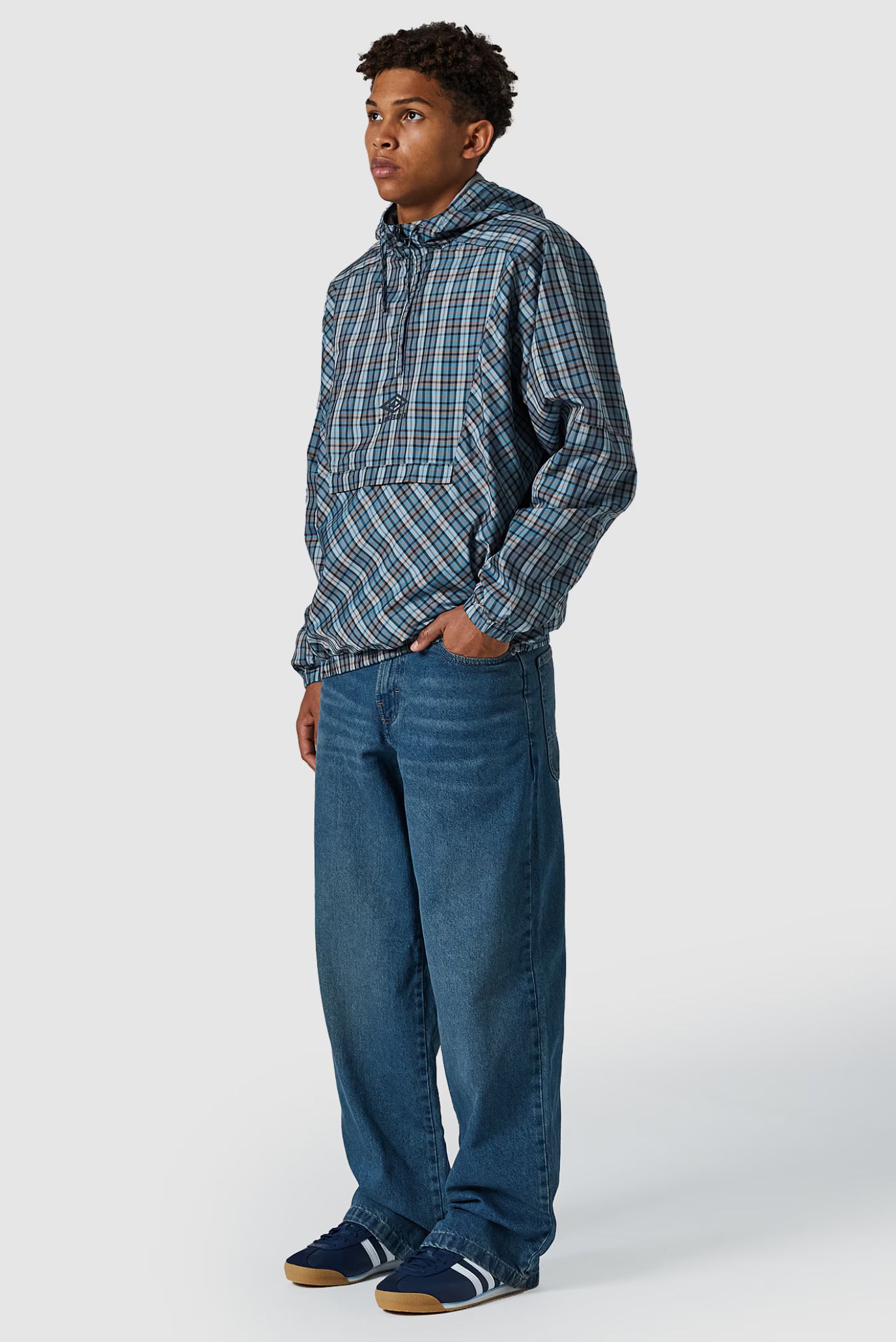 Анорак Checked Cagoule 1