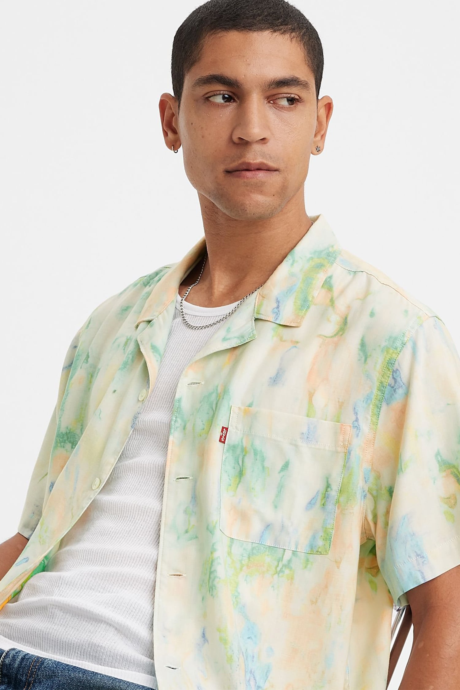 Мужская рубашка с узором 4