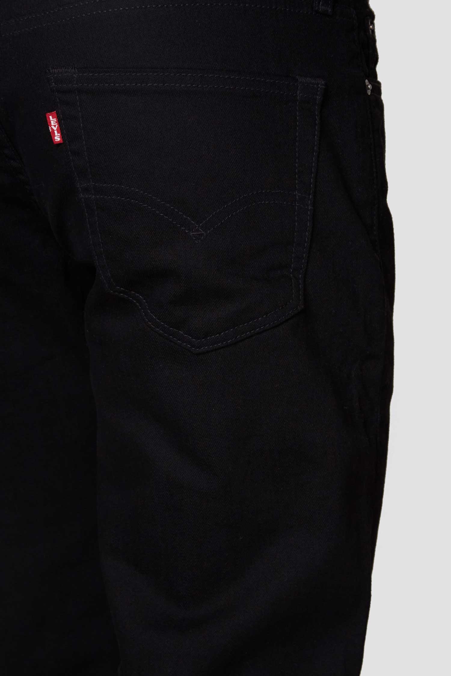 Мужские черные джинсы 514® Straight 5