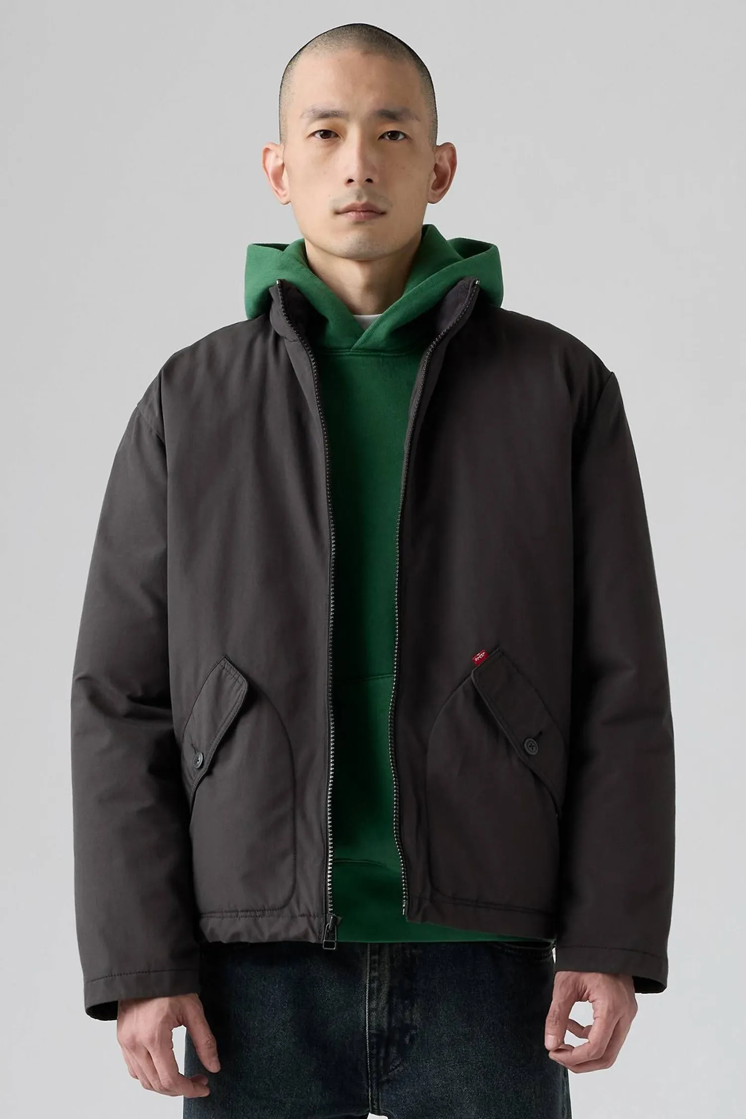 Мужская серая куртка 1