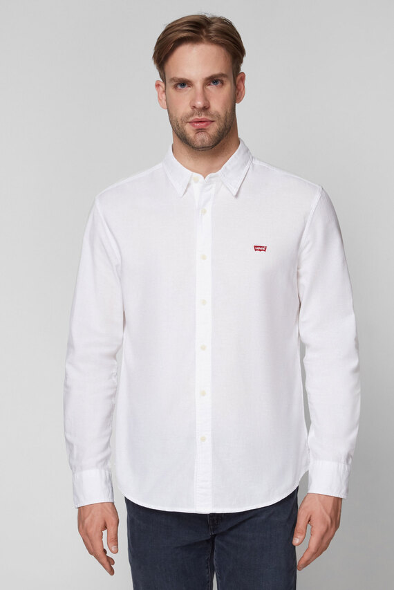 Мужская белая рубашка Levi's