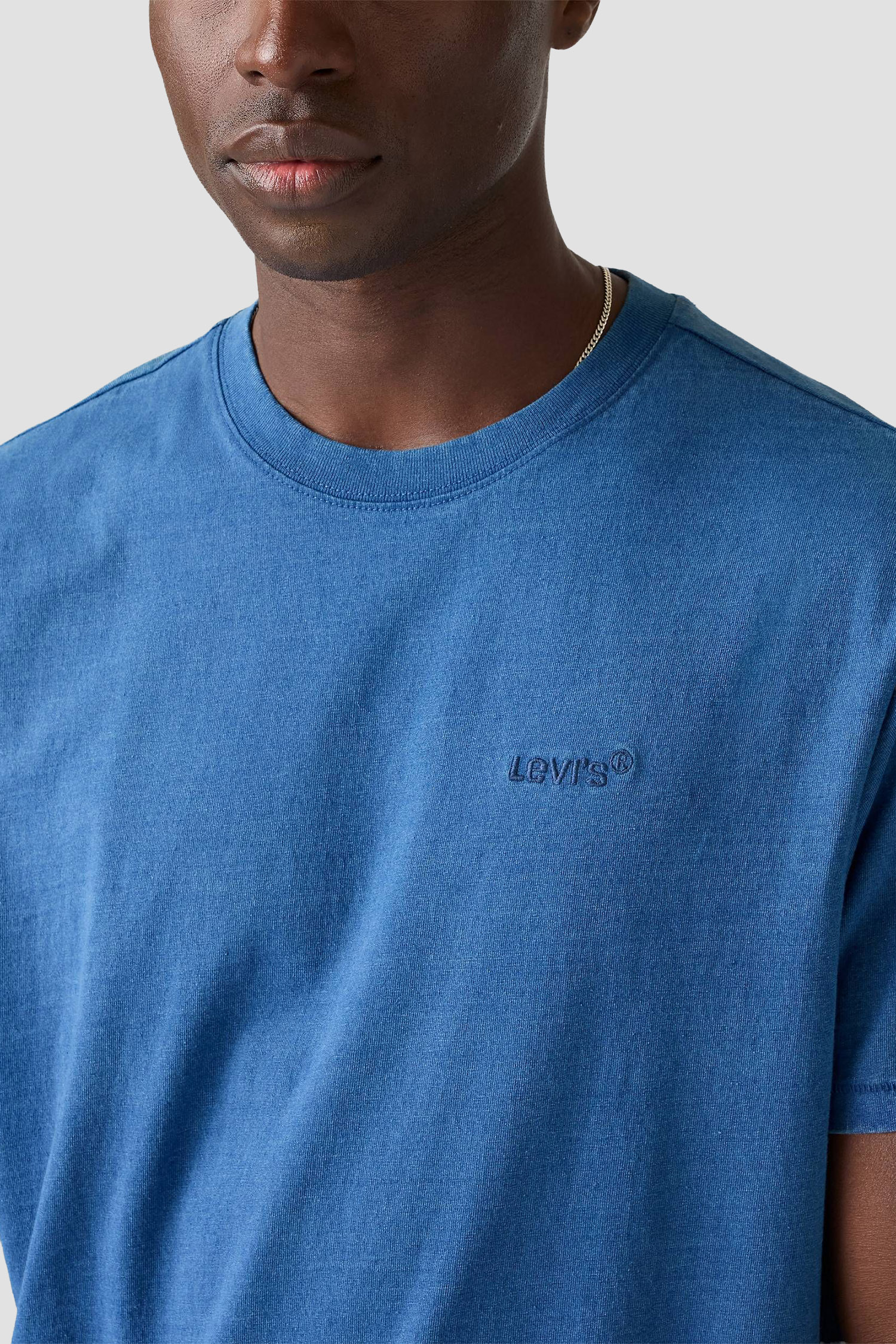 Мужская синяя футболка 4