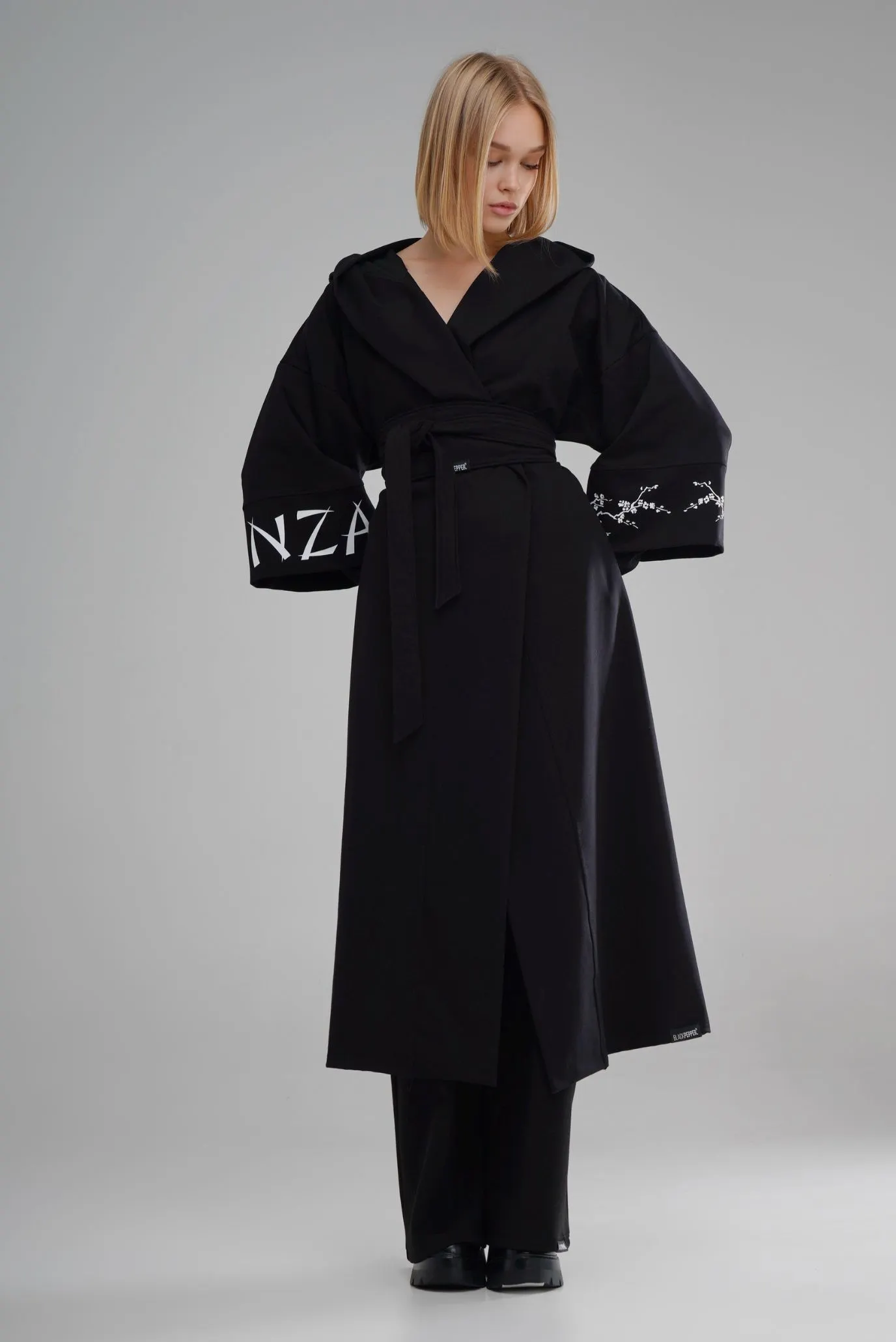 Кимоно мантия  GINZA BLACK 4