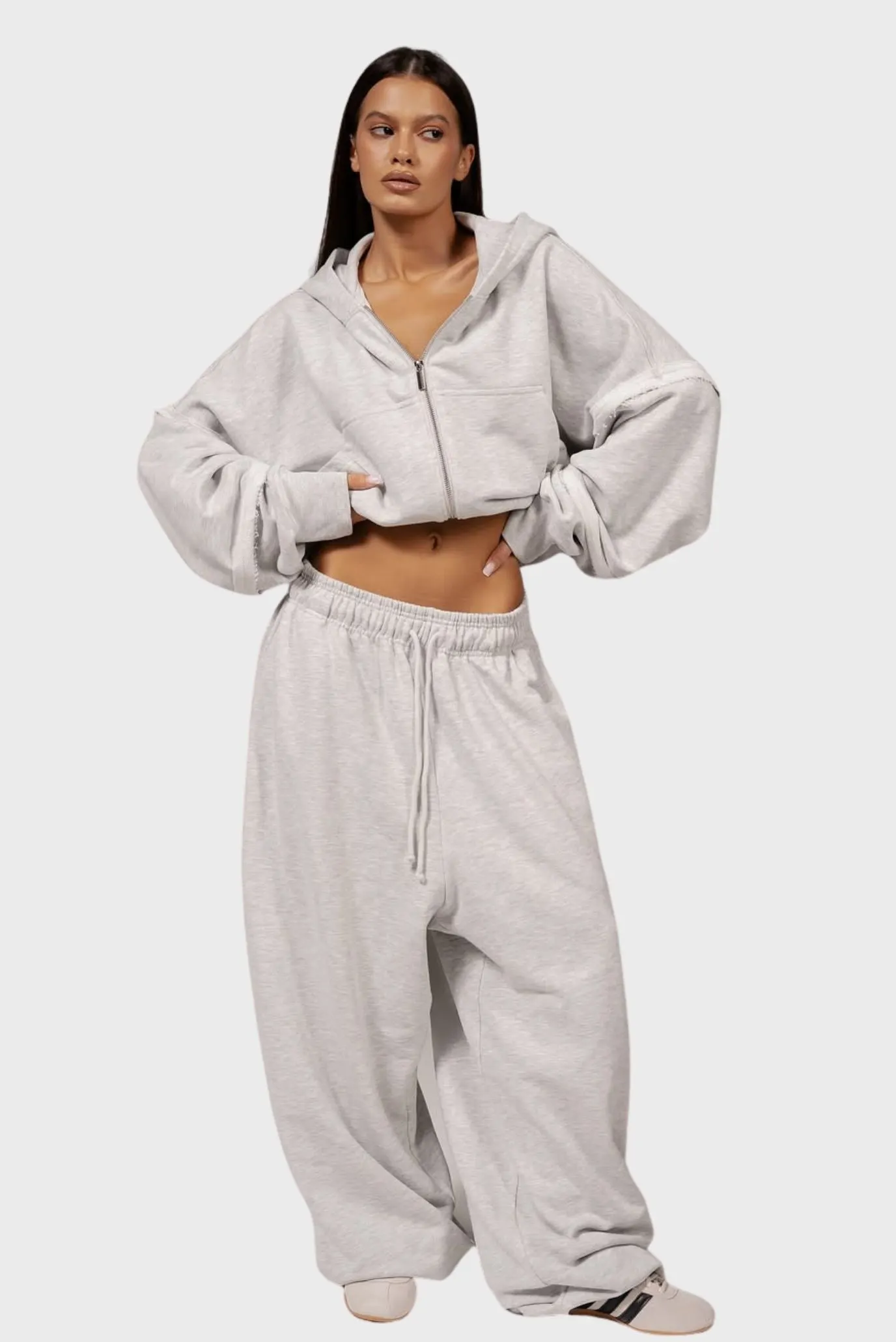 Штаны Sabe Logo Sweatpants Heather Grey 3