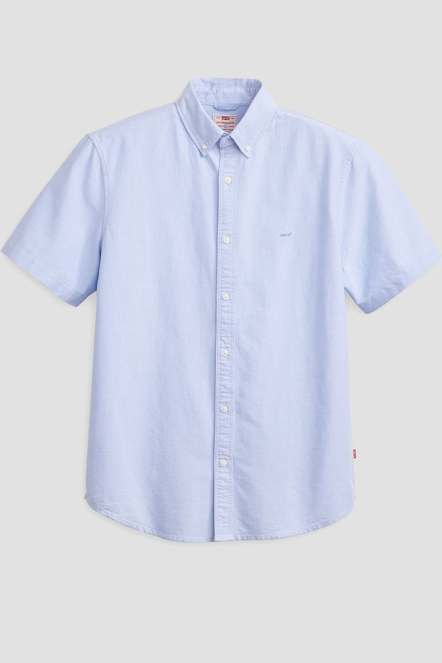 Мужская голубая рубашка 2