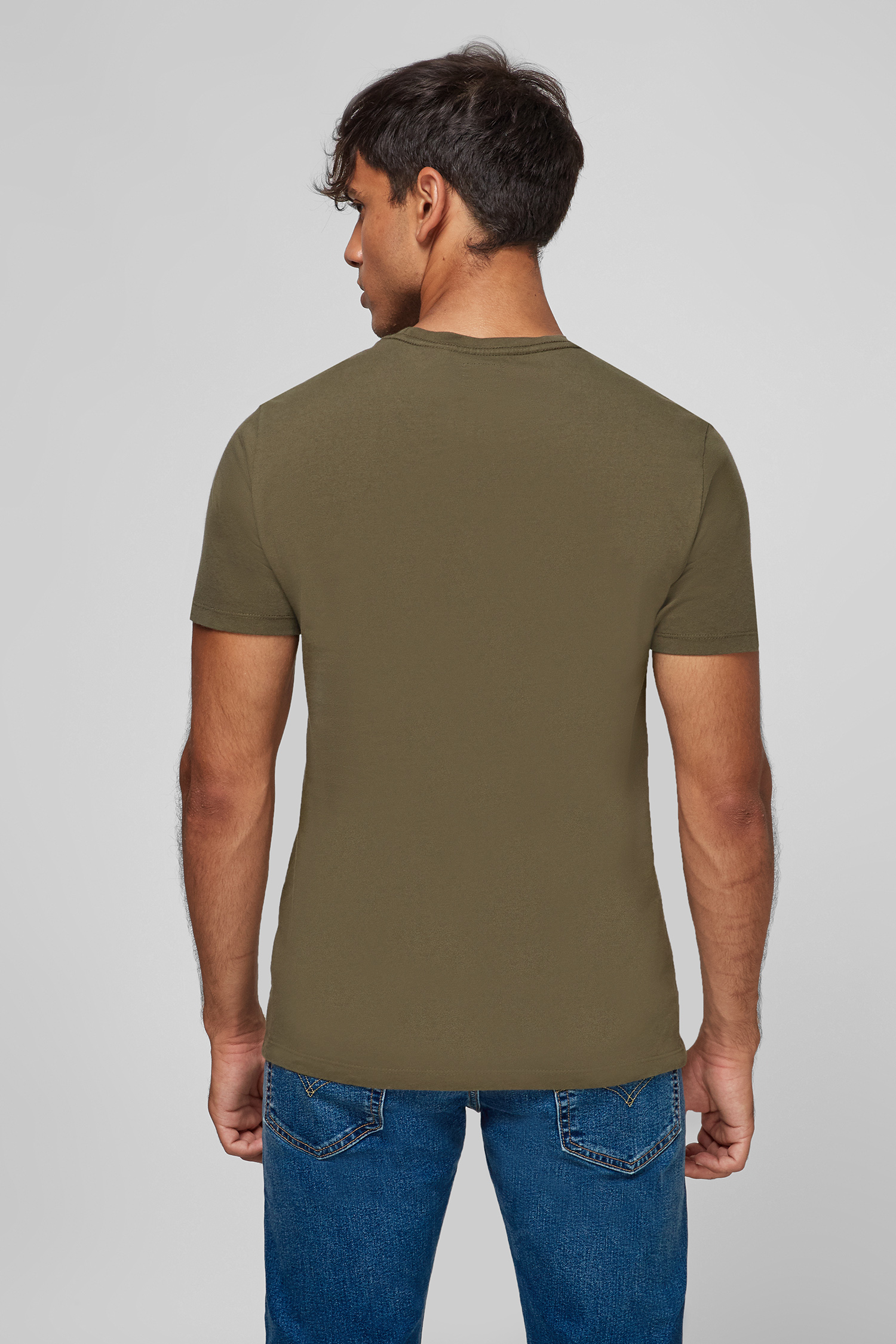 Мужская зеленая футболка 3