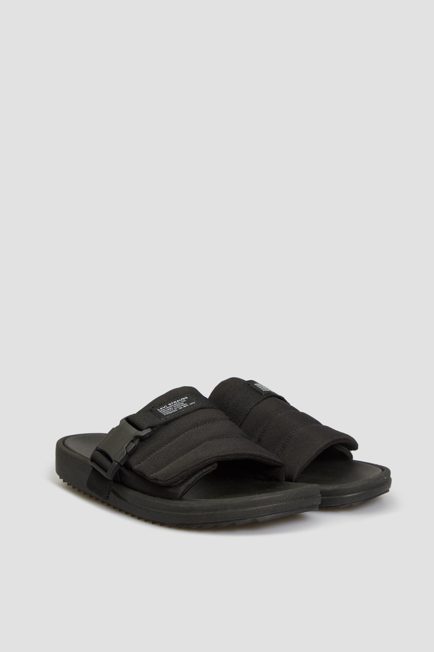 Мужские черные слайдеры 2