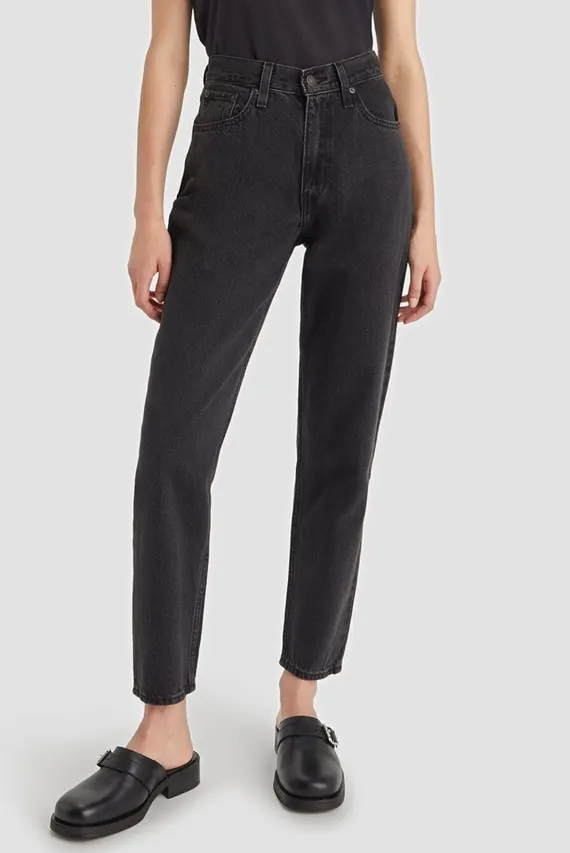 Женские черные джинсы '80s Mom Levi's