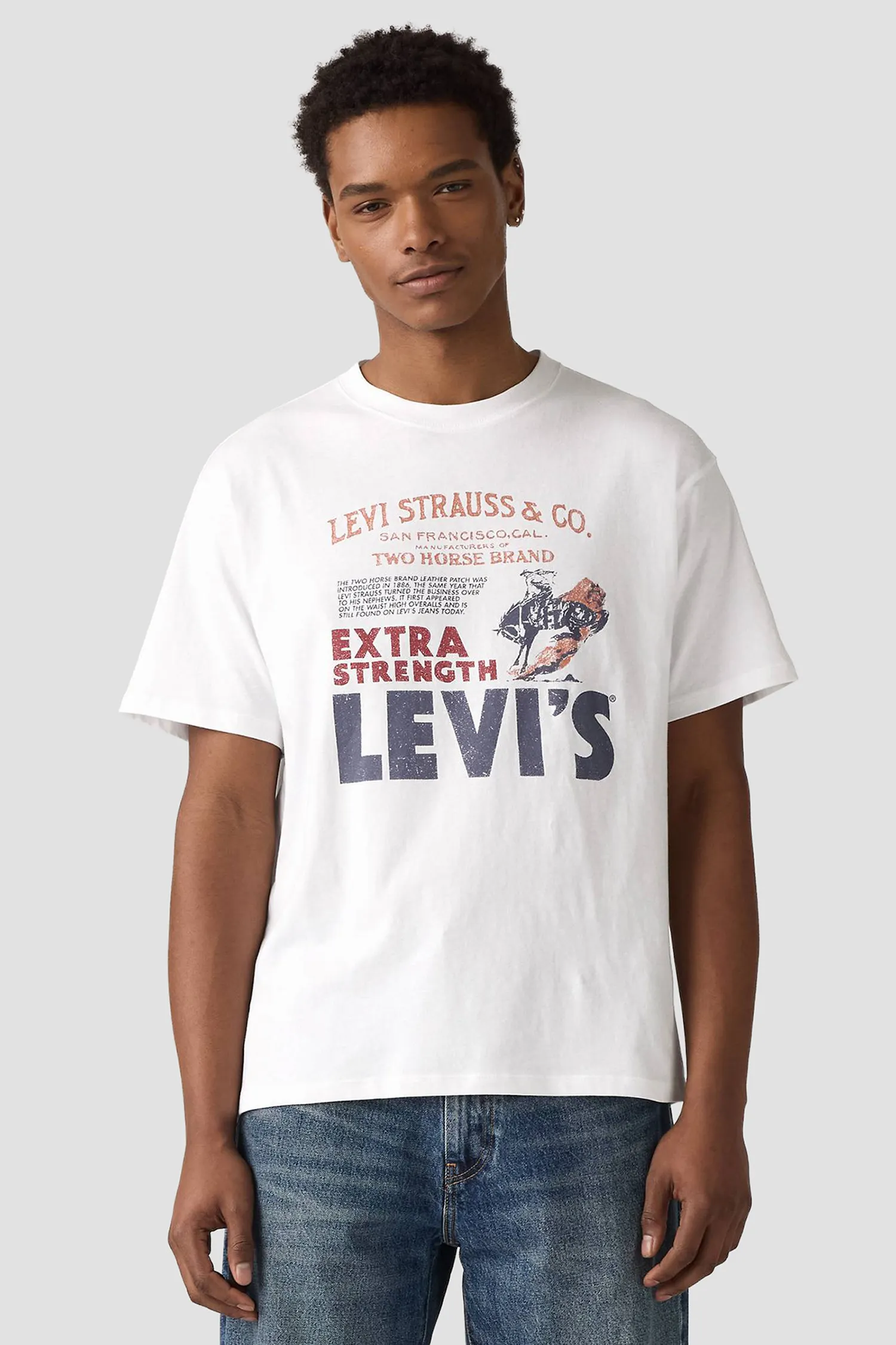 Мужская белая футболка 1