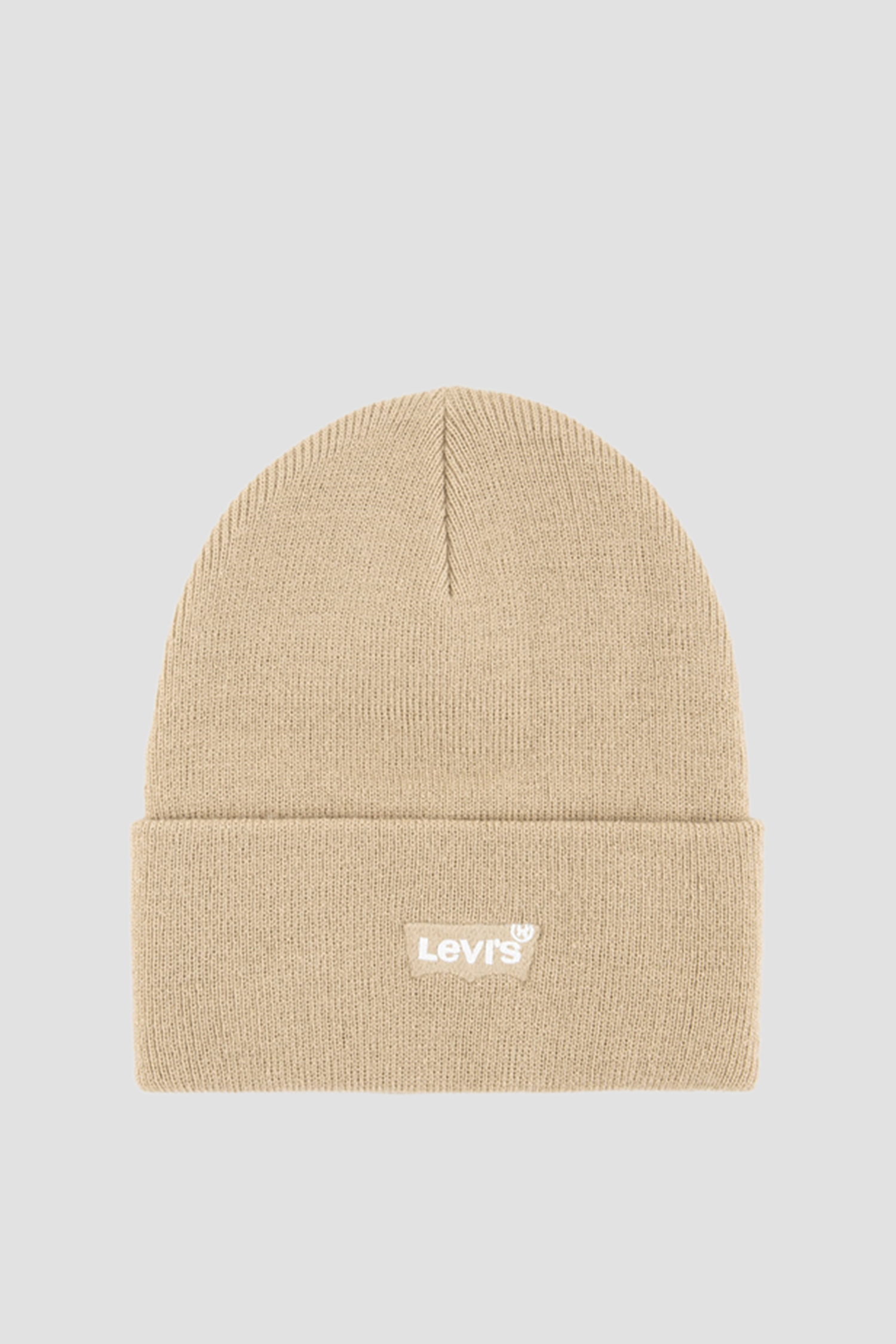 Женская бежевая шапка 1