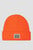 Женская оранжевая шапка
