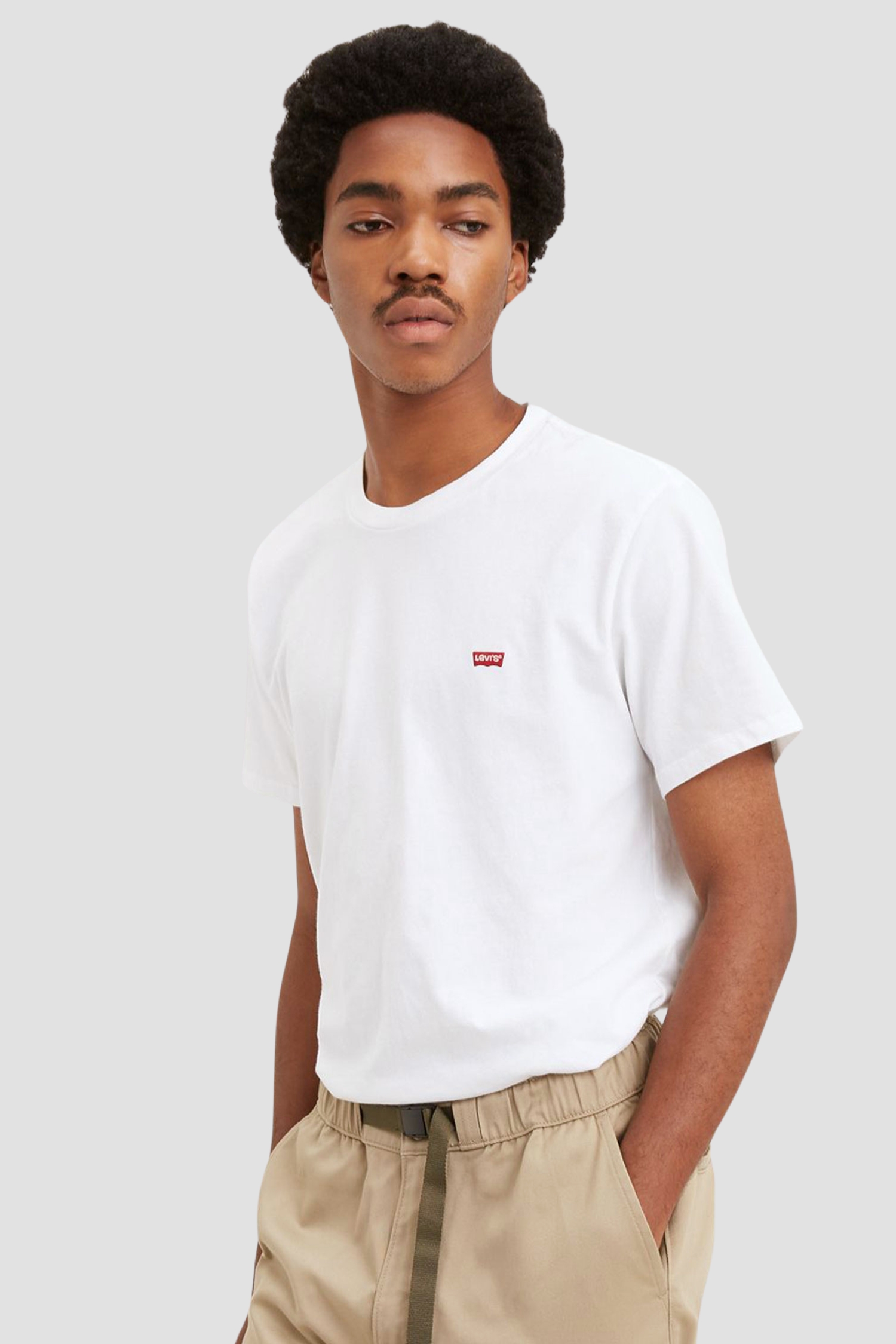 Мужская белая футболкаLevi's Мужская белая футболка 4