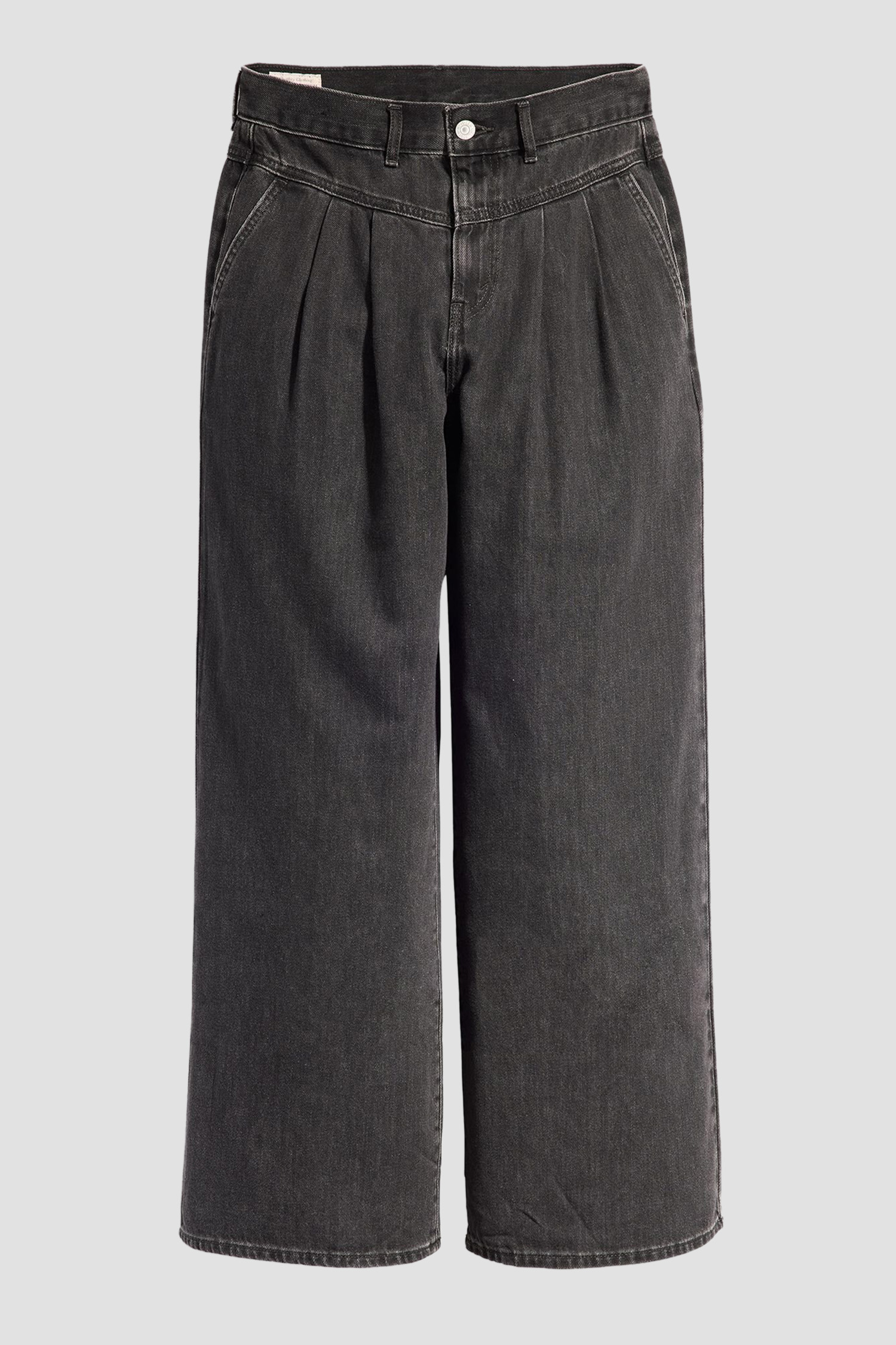 Женские черные джинсы Featherweight Baggy 2