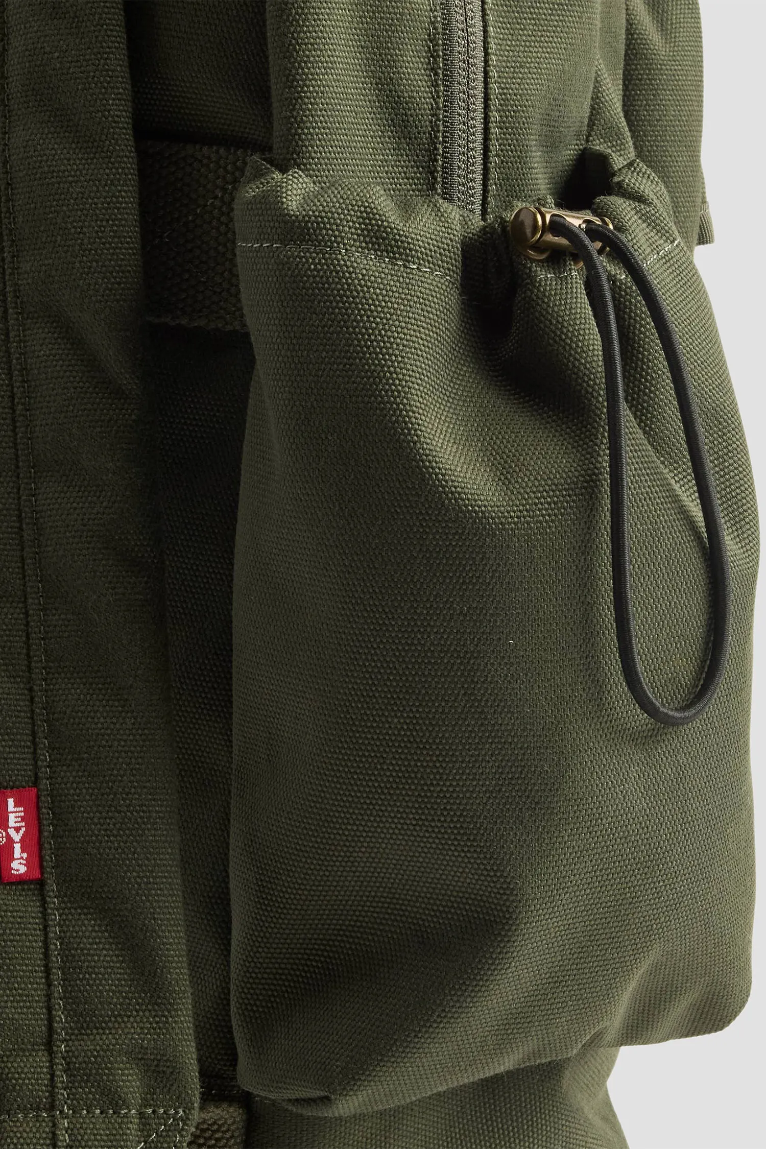 Мужской оливковый рюкзак 4