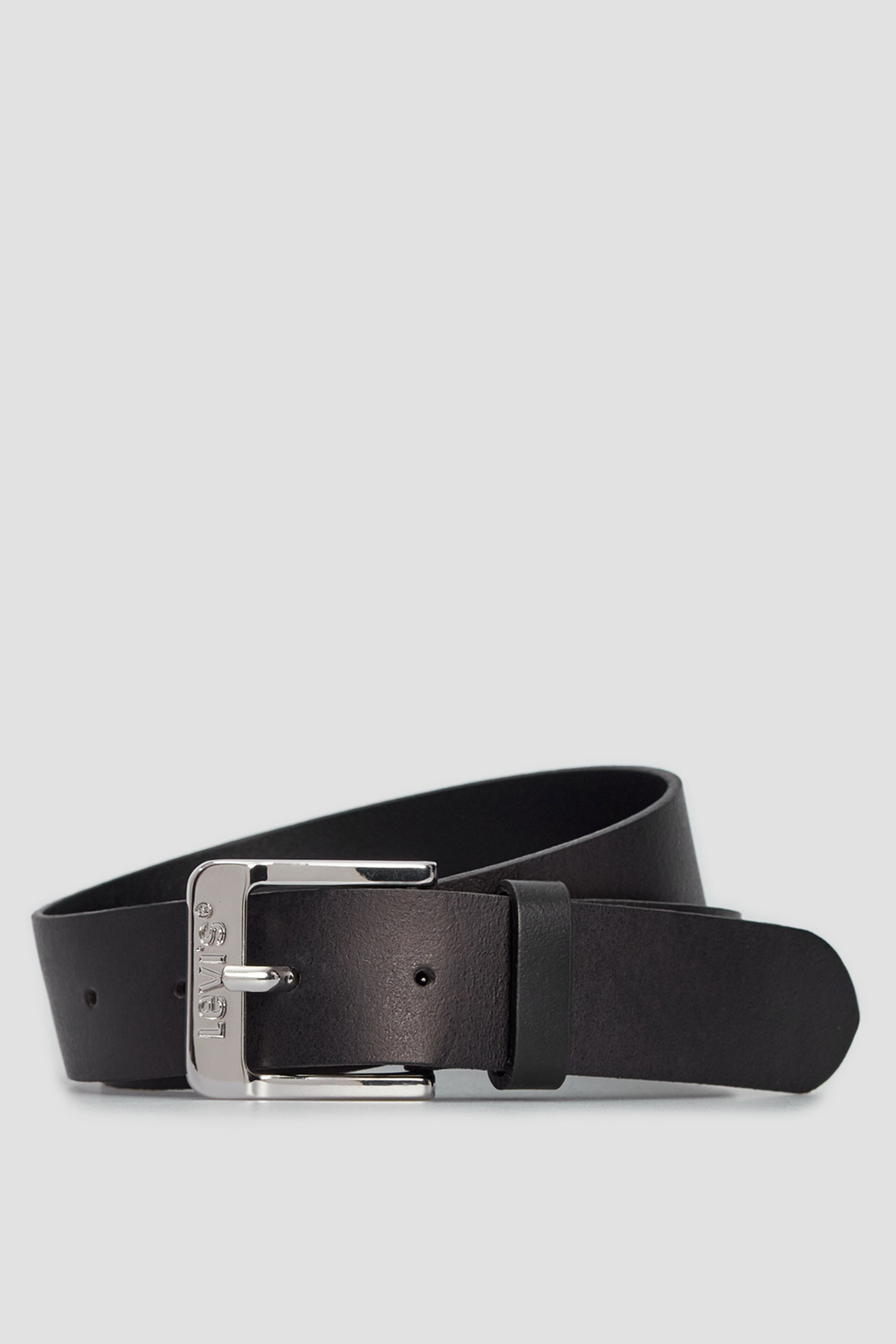 Женский черный кожаный ремень 1