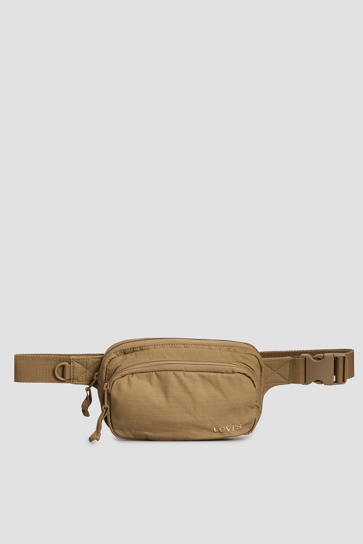 Бежевая поясная сумка 1