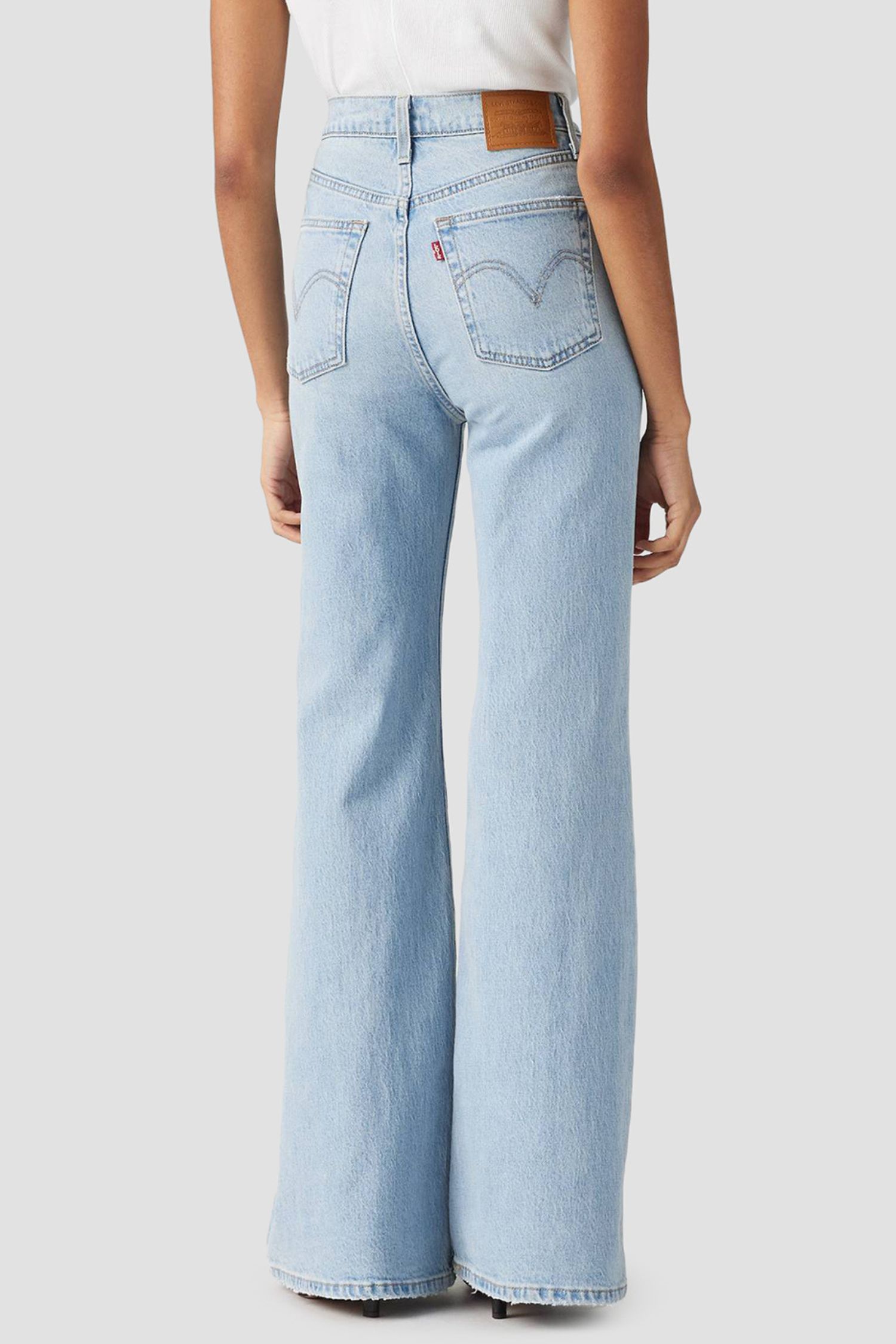 Женские голубые джинсы Ribcage 3