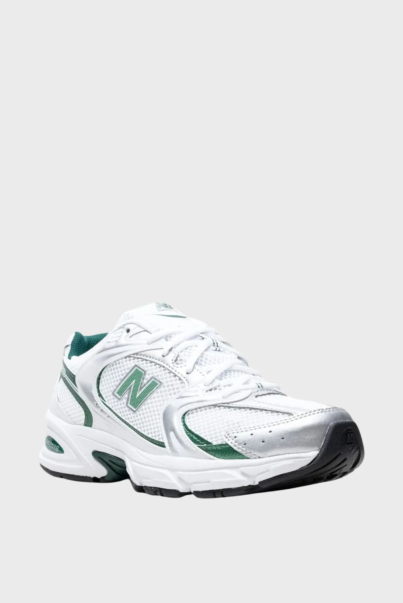 New Balance 530 White Silver Green 2