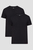 Мужские черные футболки (2 шт) Slim Fit