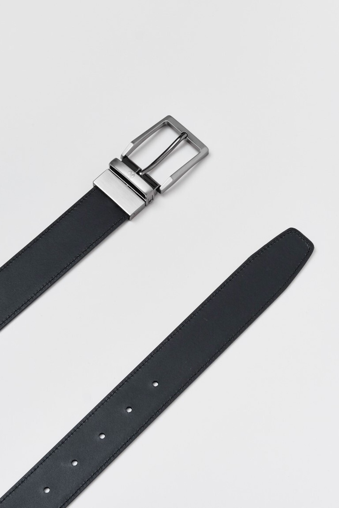 Мужской черный ремень 35ММ 2