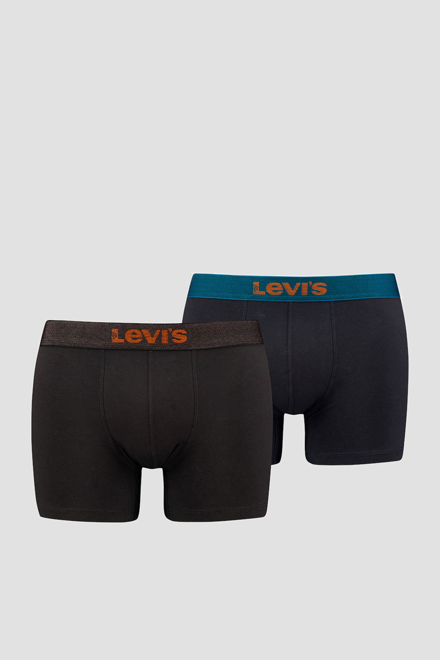 Мужские черные боксеры (2 шт) 1