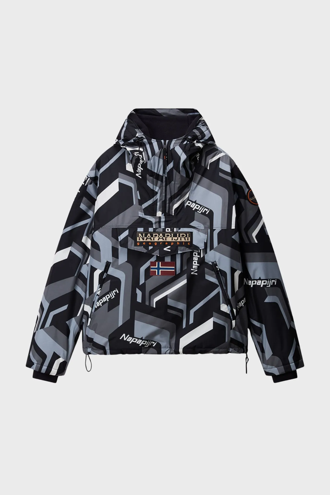 Мужской разноцветный анорак 9