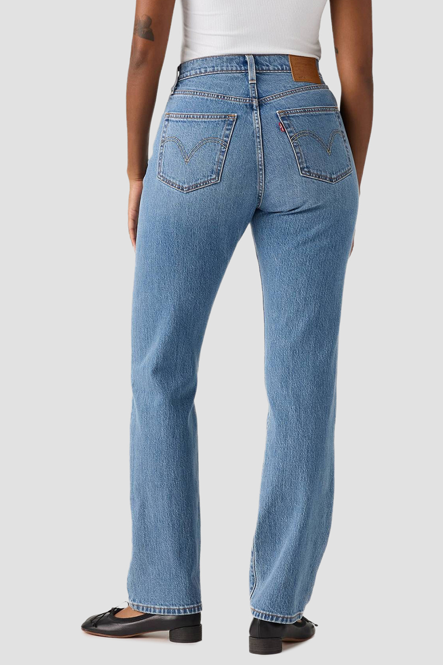 Женские голубые джинсы 501® 3