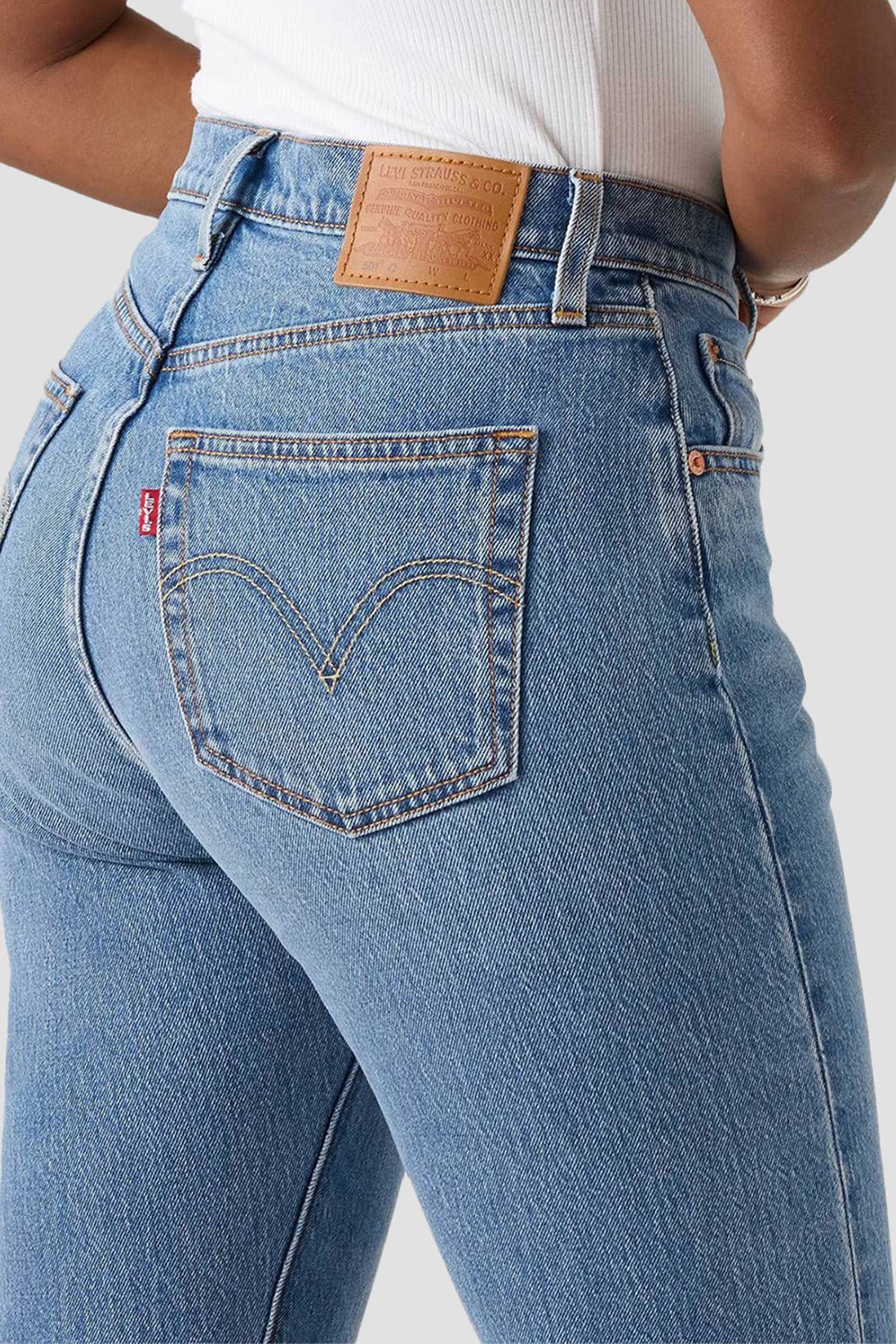 Женские голубые джинсы 501® 5