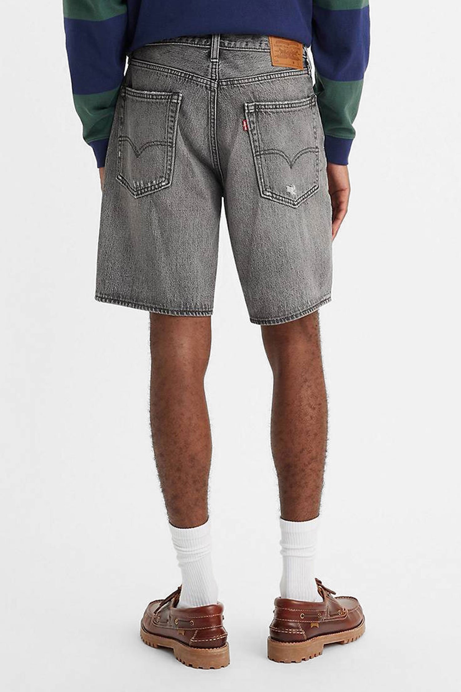 Мужские серые джинсовые шорты 468 Loose 9