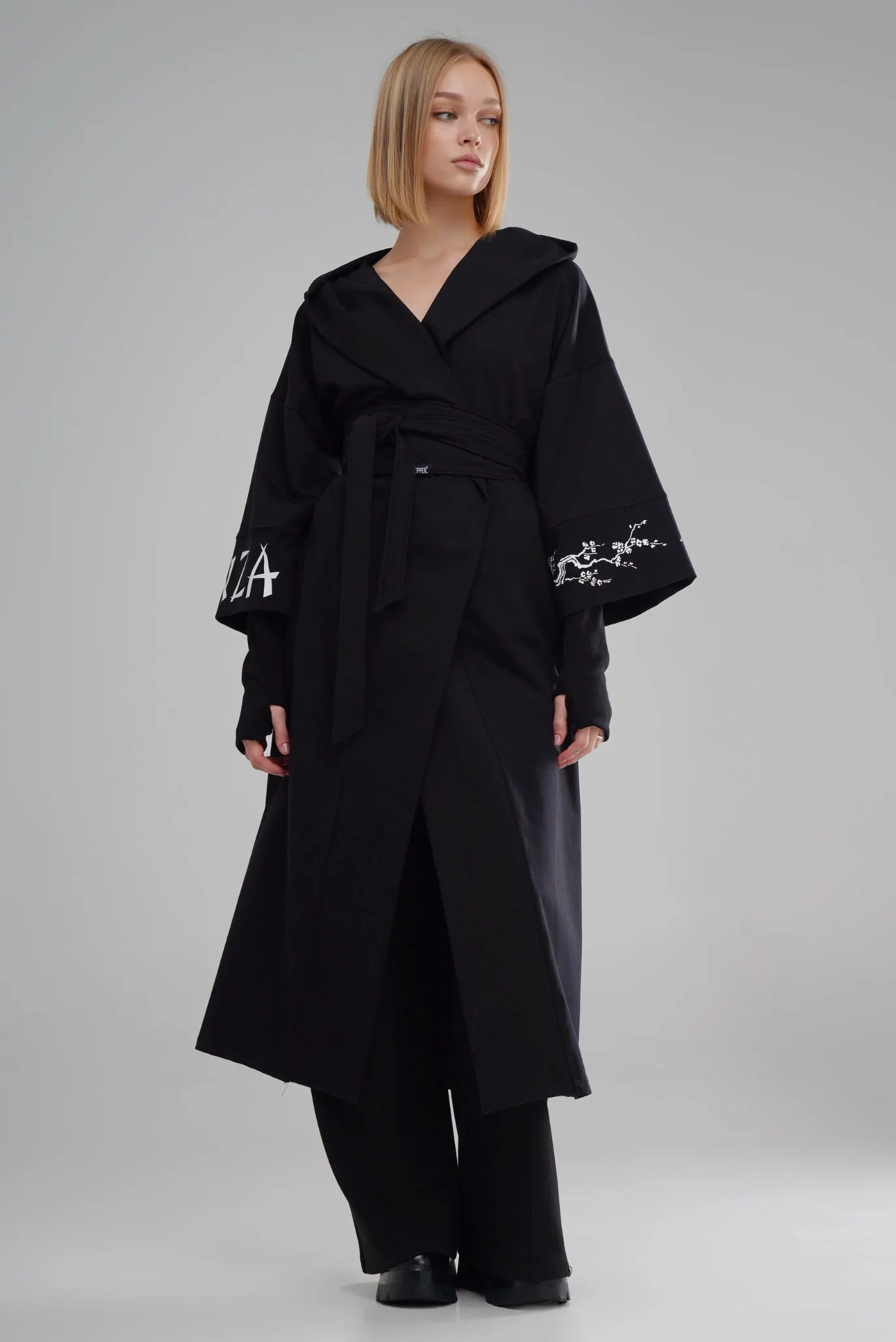 Кимоно мантия  GINZA BLACK 3