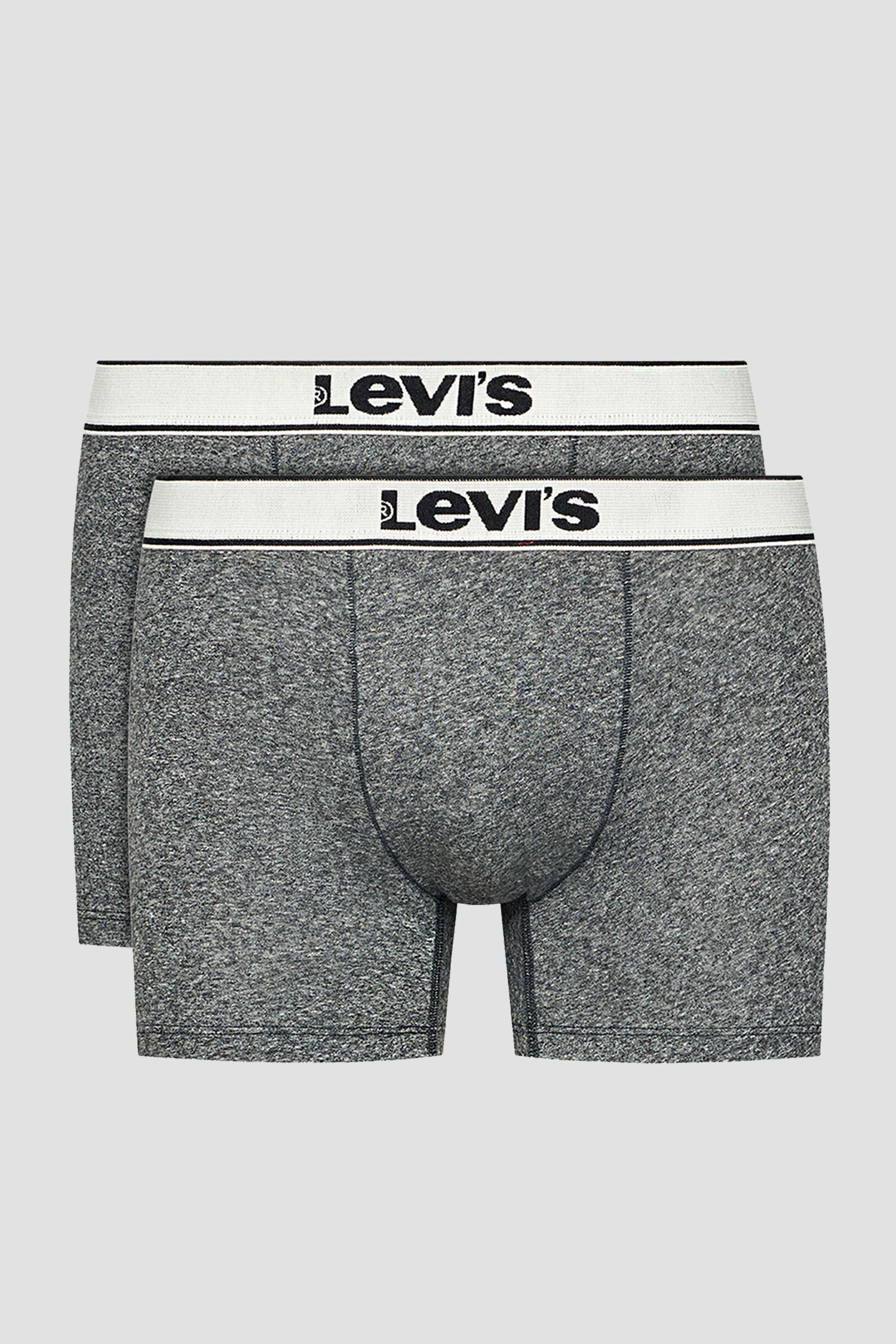 Мужские серые боксеры (2 шт) 1