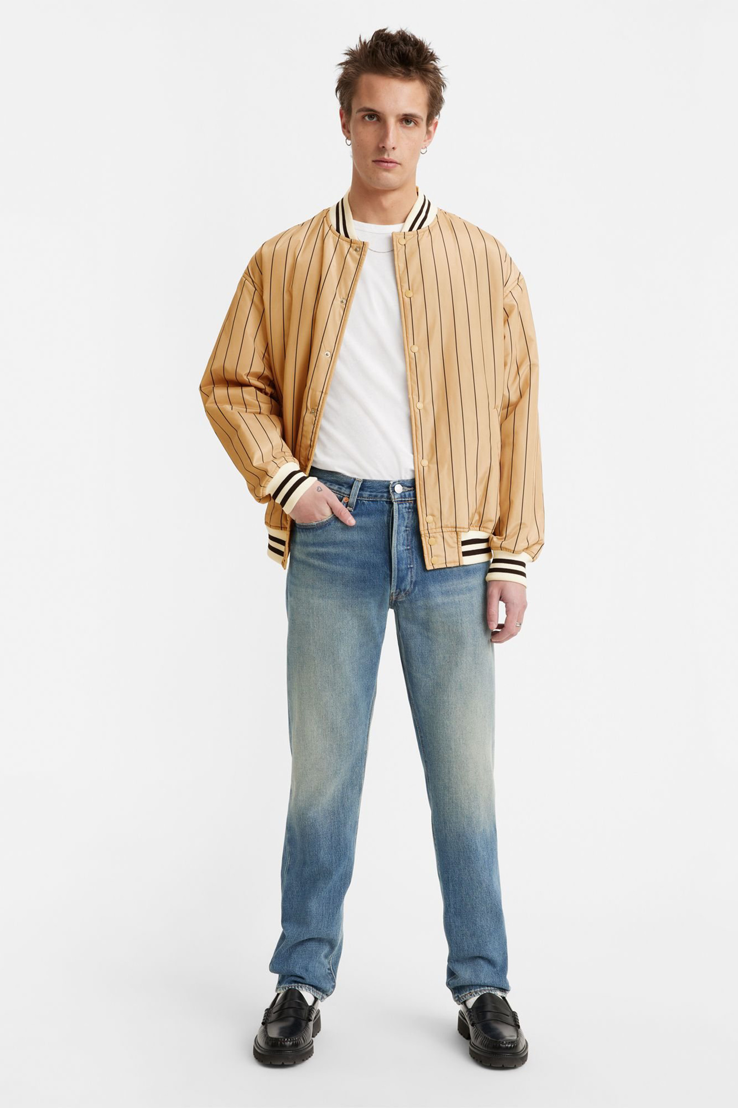 Мужские синие джинсы 501®'54 Straight 9