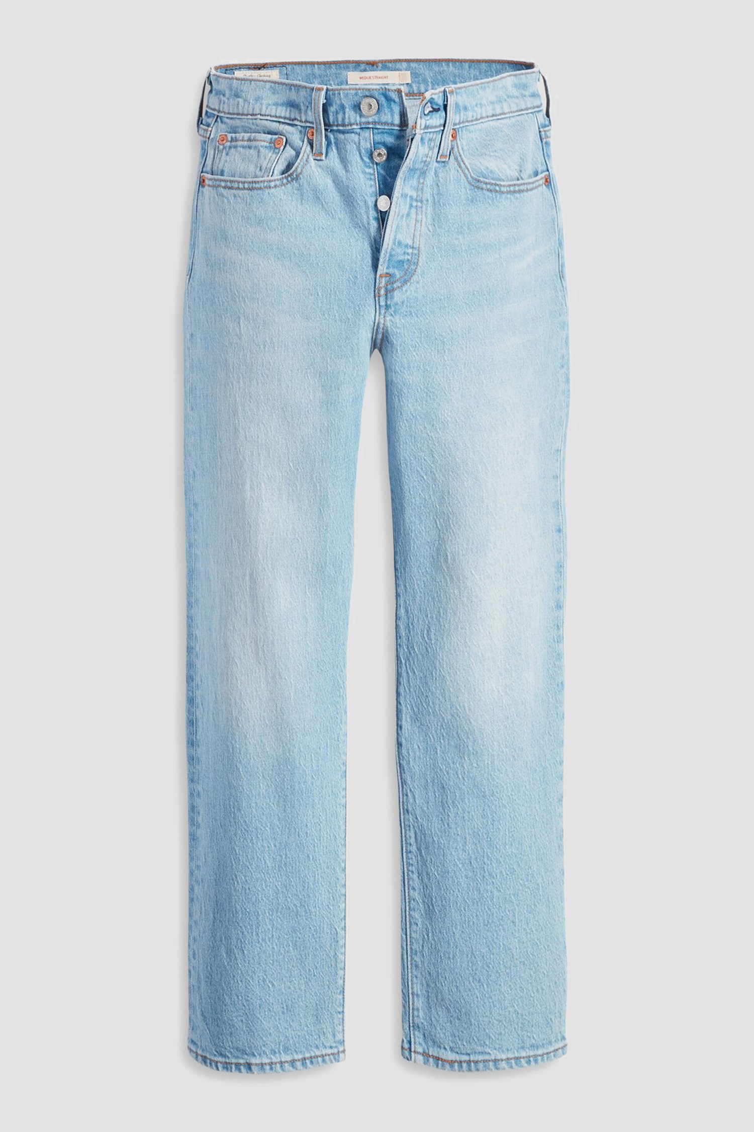 Женские голубые джинсы Wedgie Straight 2